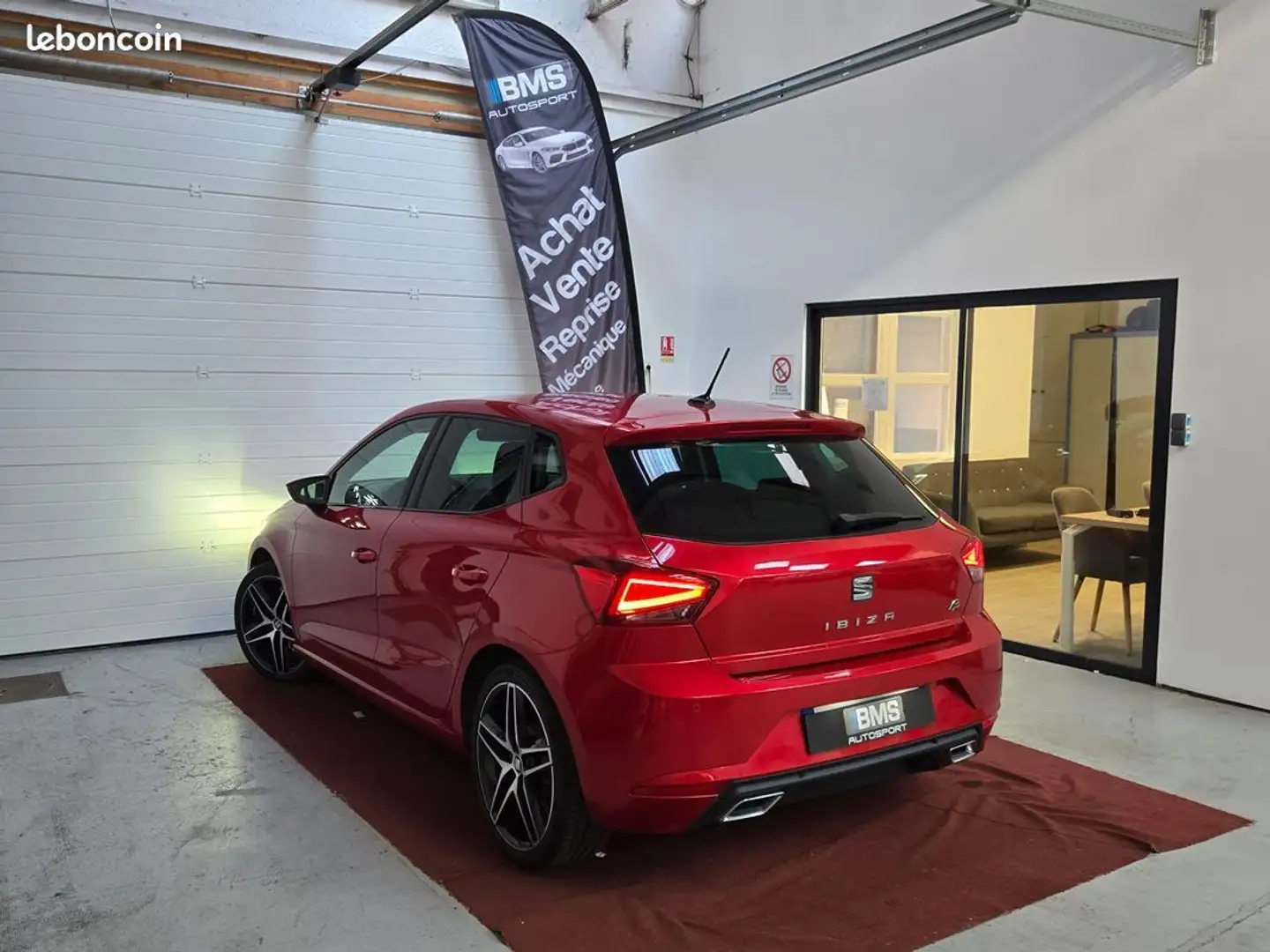 SEAT Ibiza V 1.0 EcoTSI 115 FR (Jantes 18, LED, GPS, Radars) Rouge - 2