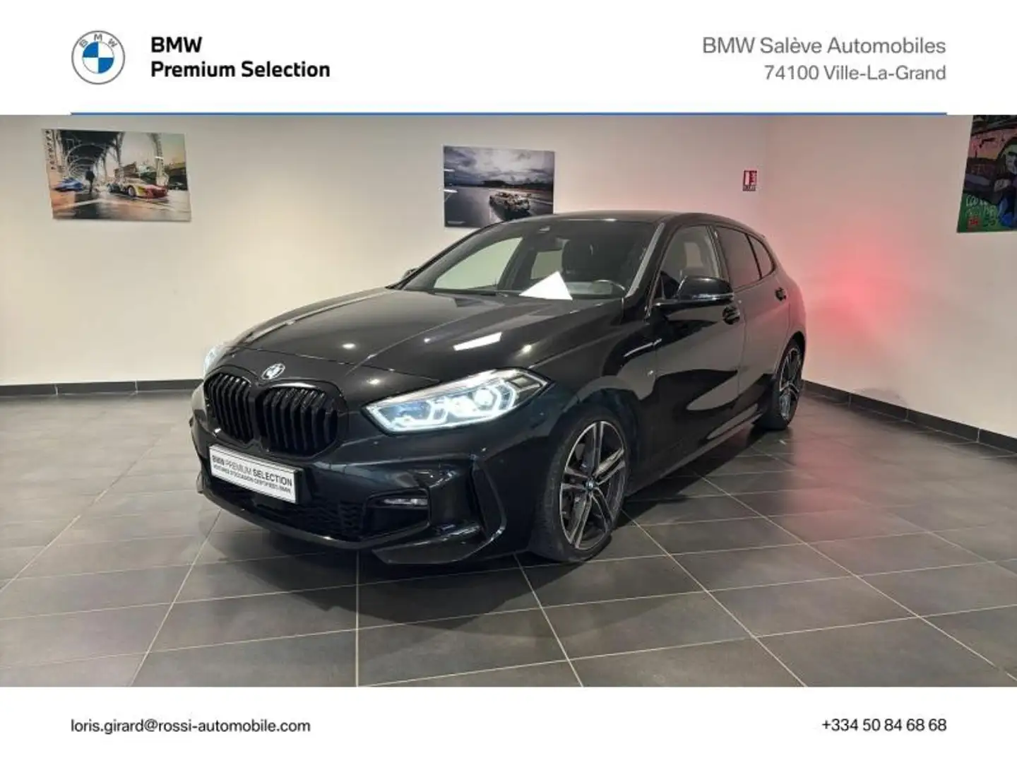 BMW 118 118dA 150ch M Sport Noir - 1