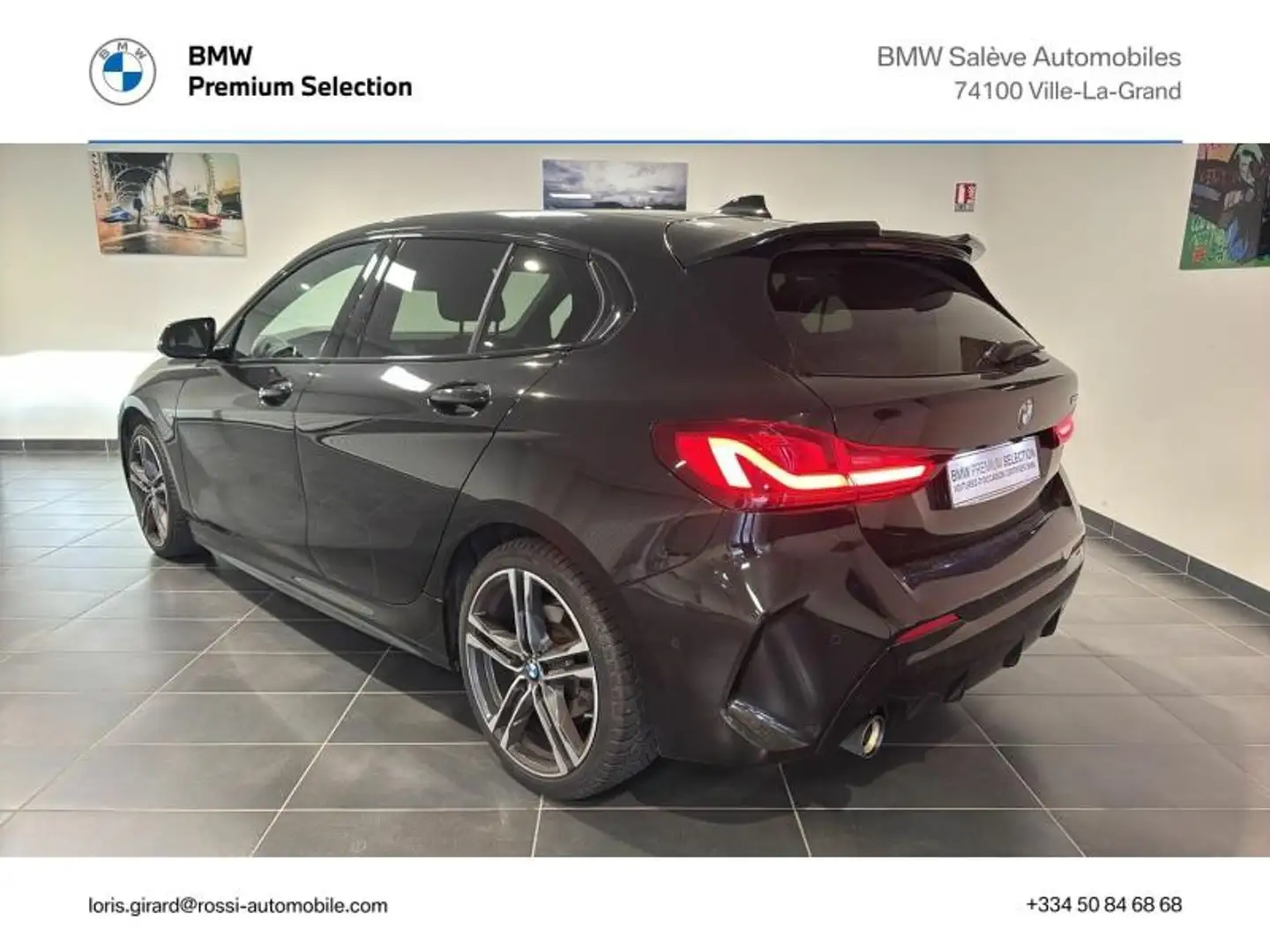 BMW 118 118dA 150ch M Sport Noir - 2