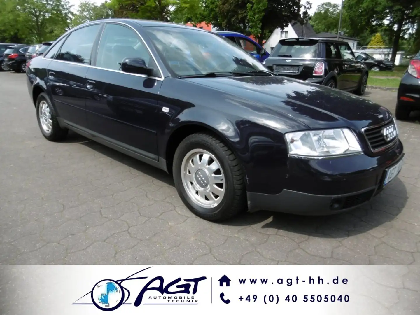 Audi A6 1.8 KlimaautomatikAllwetterreifen 1.Hand Blauw - 1