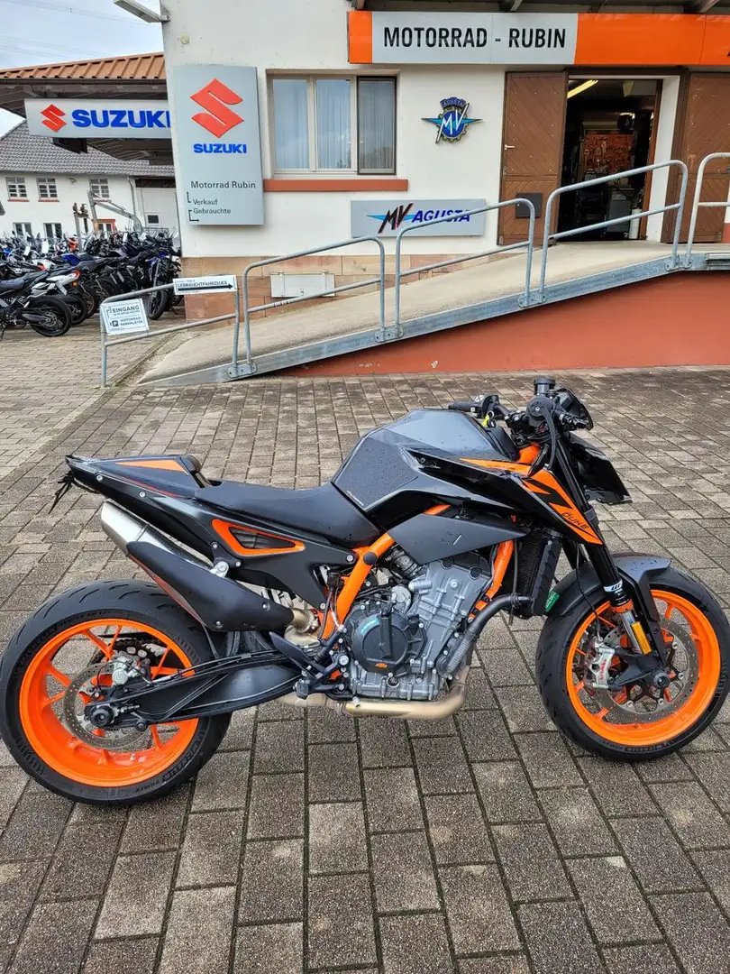 KTM 890 Duke R Black-orange-Edition" - 2