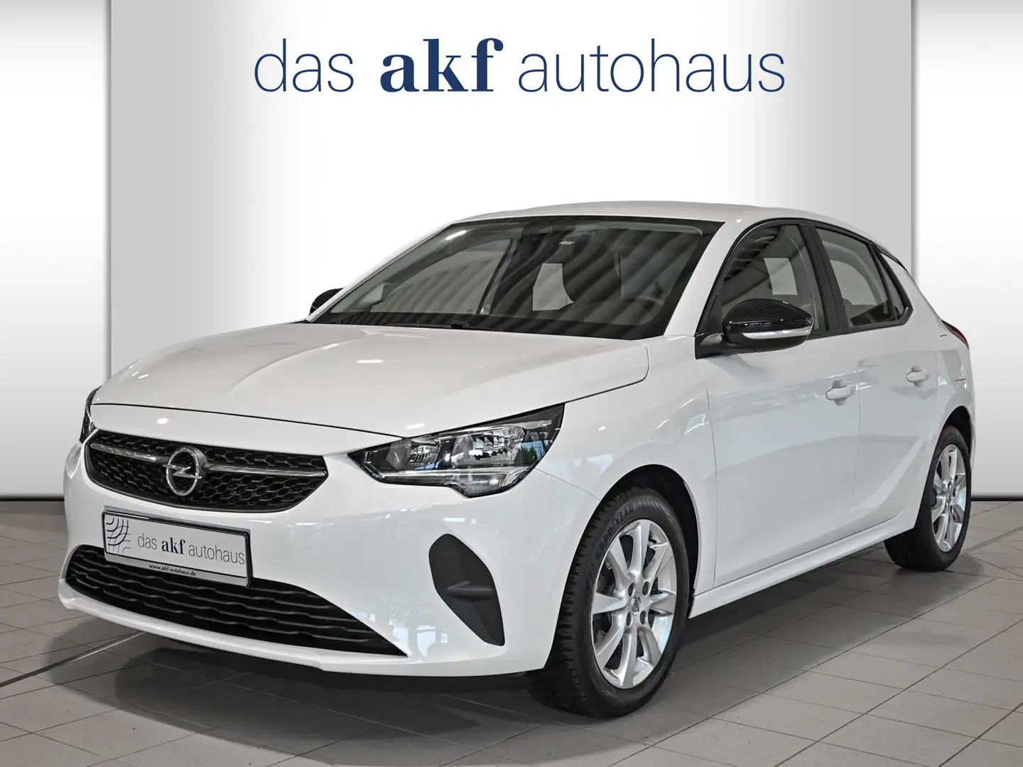 Opel Corsa F 1.2 Edition-Klima*PDC*SHZ*Bluetooth*DAB Weiß - 1