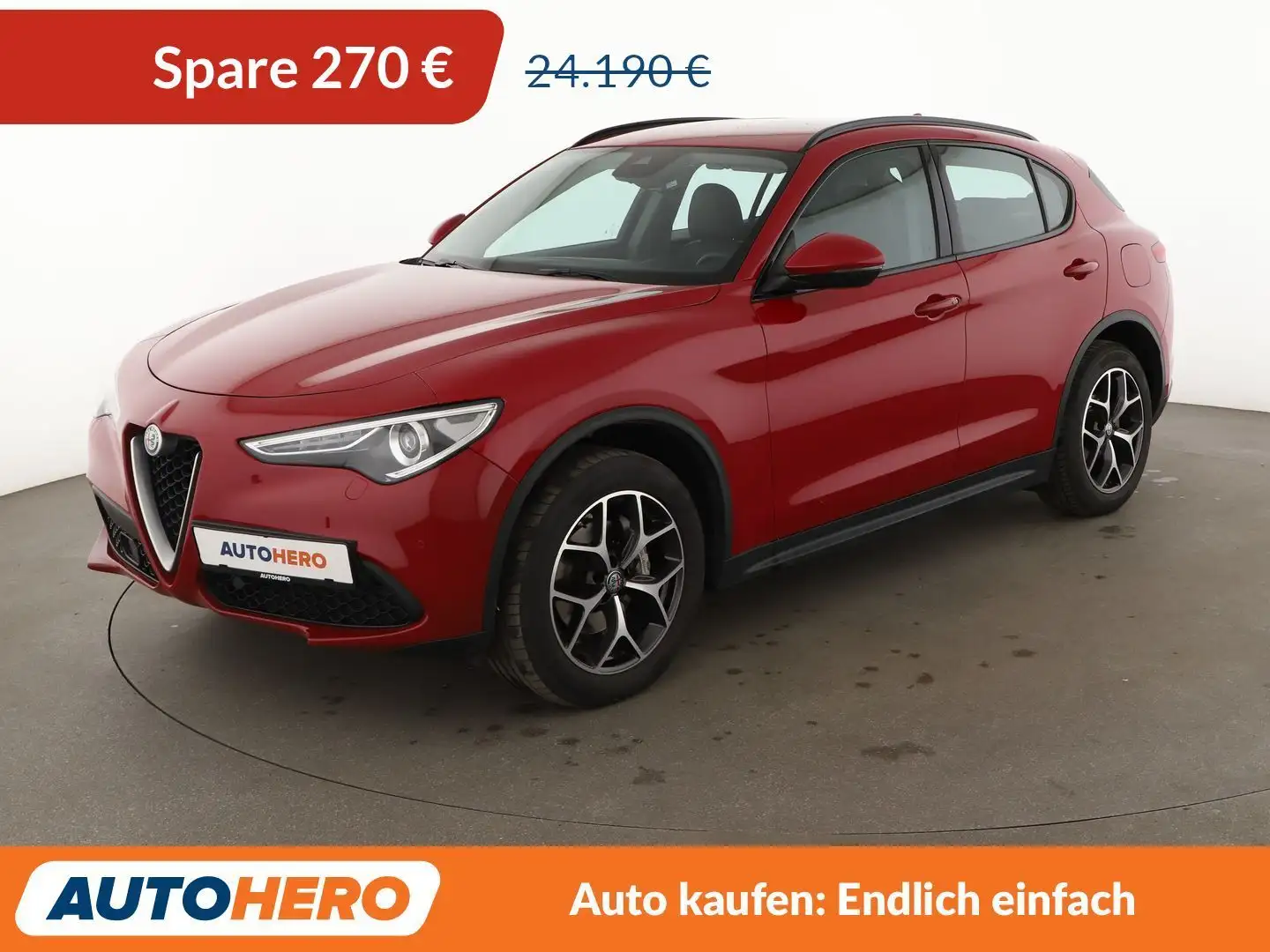 Alfa Romeo Stelvio 2.2 JTDM Q4 Super Aut*NAVI*XENON*ACC*SHZ*CAM*PDC* Rot - 1
