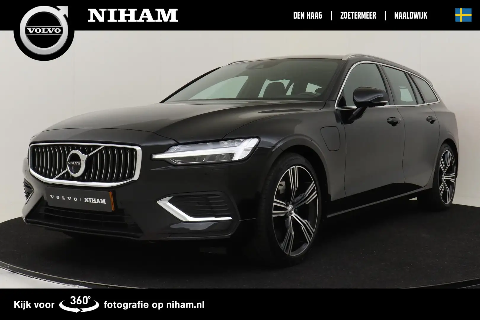 Volvo V60 T8 TE AWD INSCRIPTION -PANO.DAK|GEVENT.LEDER|HARMA Negro - 1