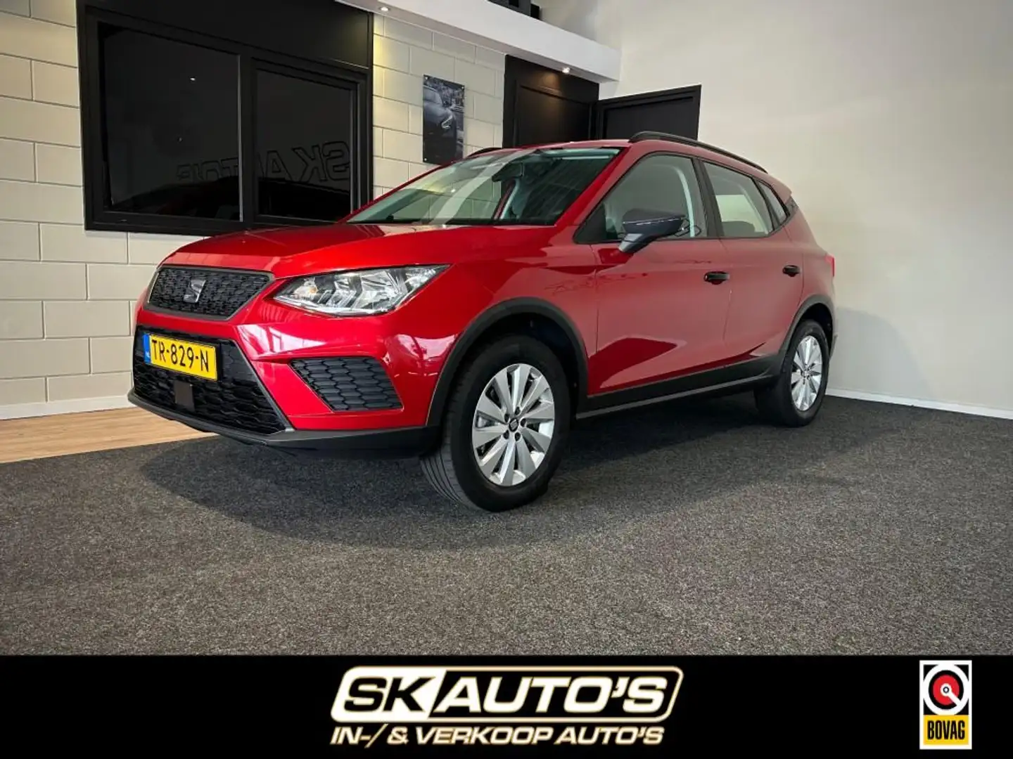 SEAT Arona 1.0 TSI REFERENCE RIJKLAAR l CRUISE l AIRCO l LMV Rot - 1
