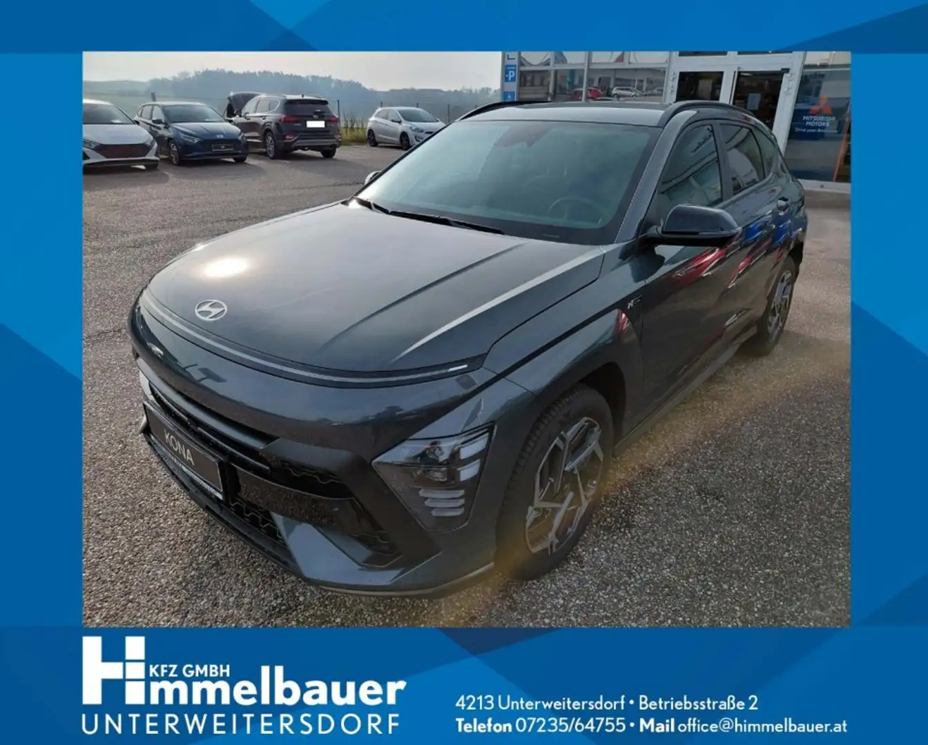Hyundai KONA (SX2) N Line 1.6 T-GDI 4WD DCT k6bl3 Grau - 1