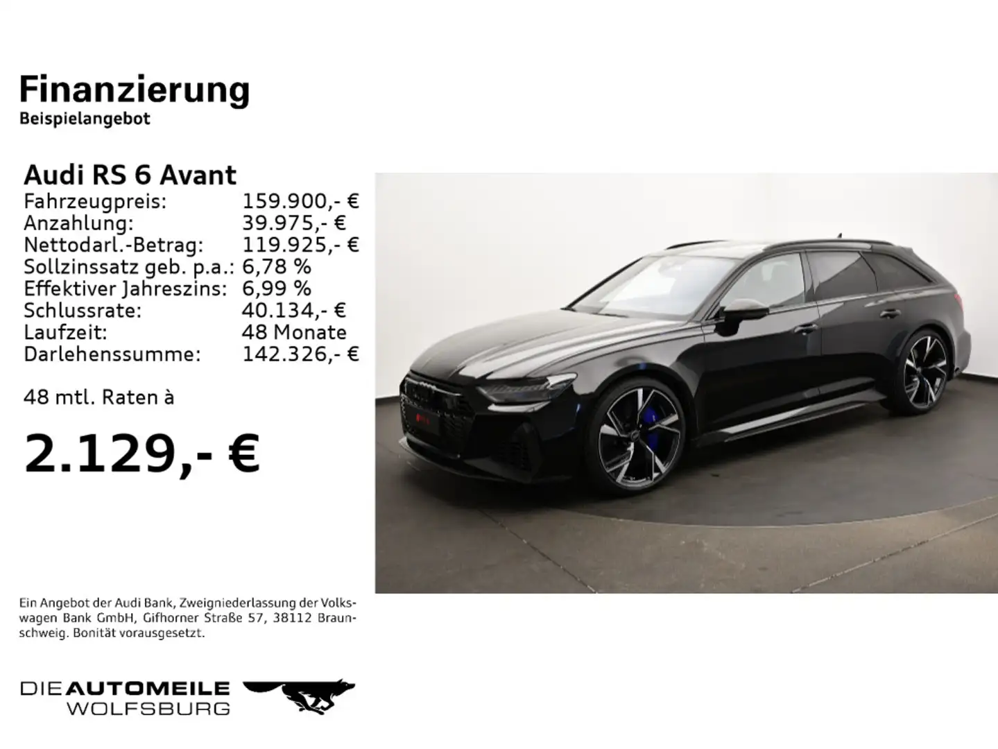 Audi RS6 RS6 Avant quattro tiptronic Noir - 2