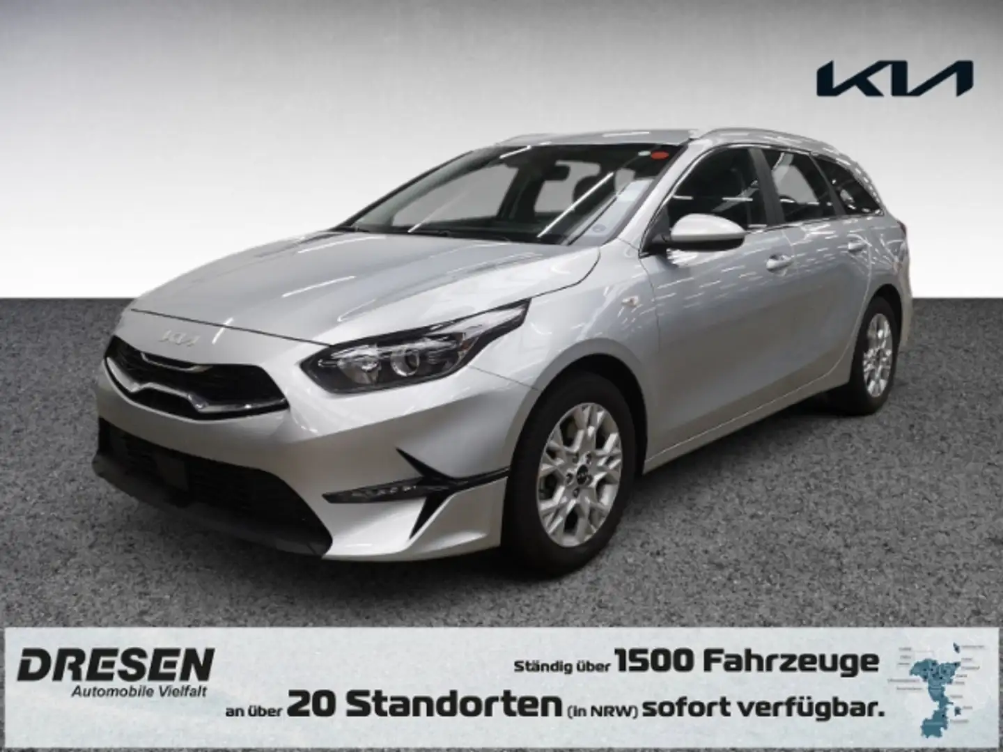Kia Ceed SW / cee'd SW Vision 1.5 T-GDI Navi/Kamera/Sitzheizung/CarPlay Stříbrná - 1