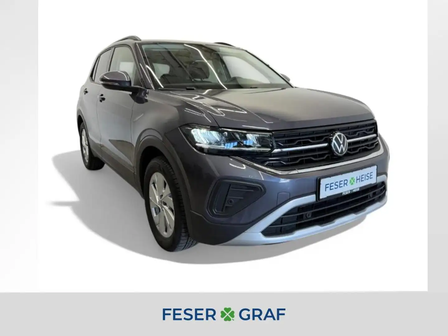 Volkswagen T-Cross Life 1.0 TSI LED/Rear View/Sitzhzg./Navi Grau - 1