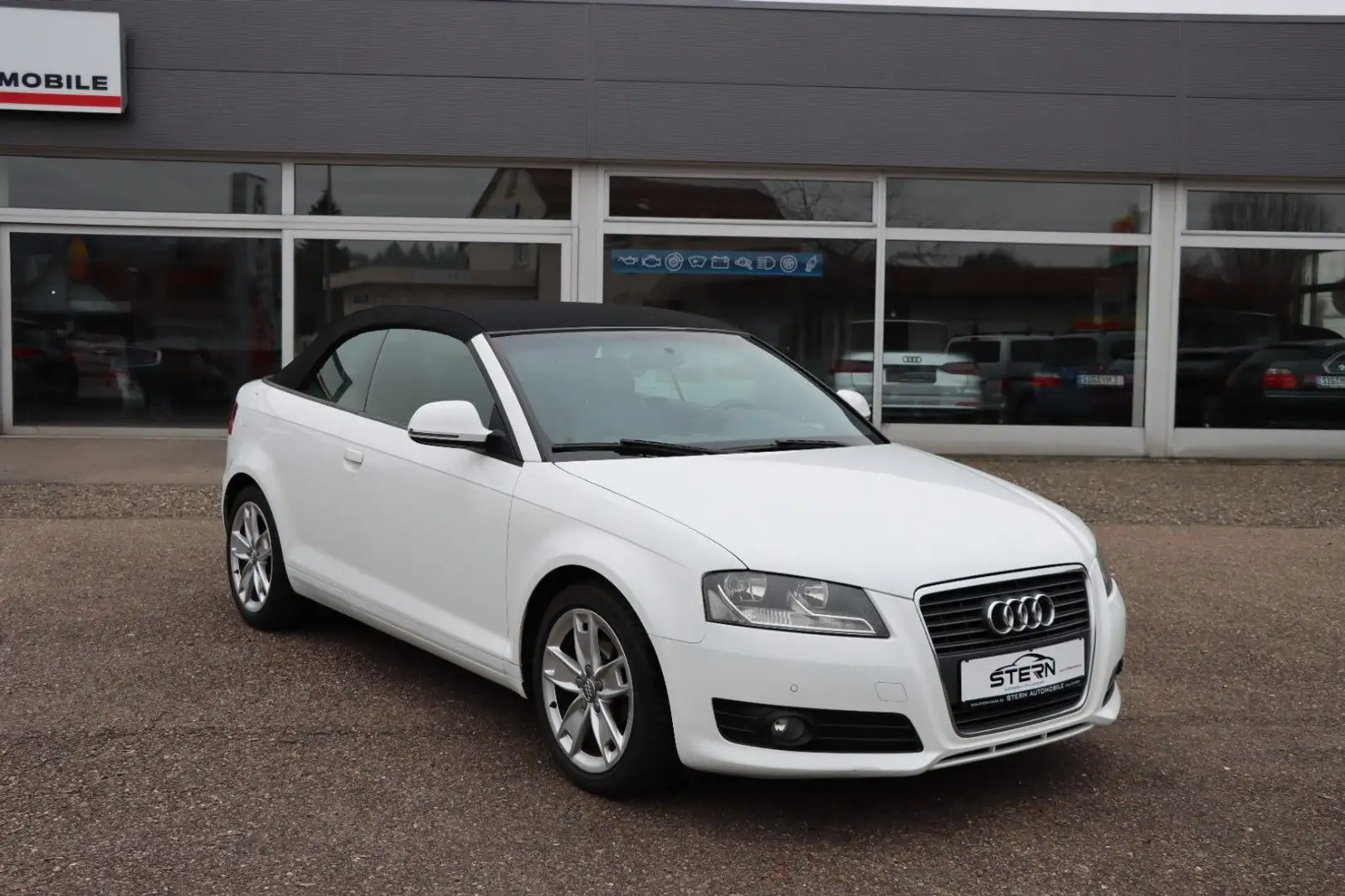 Audi A3 Cabriolet l LEDER l NAVI l AUTOMATIK Bianco - 1