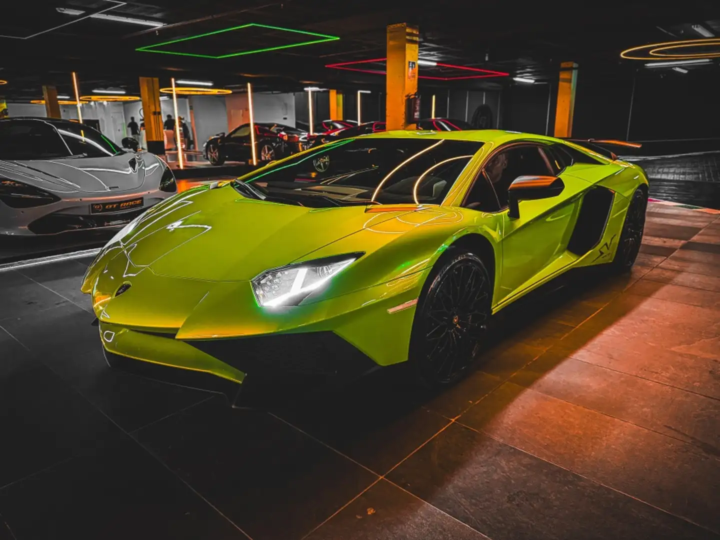 Lamborghini Aventador SuperVeloce LP750-4 Zöld - 1