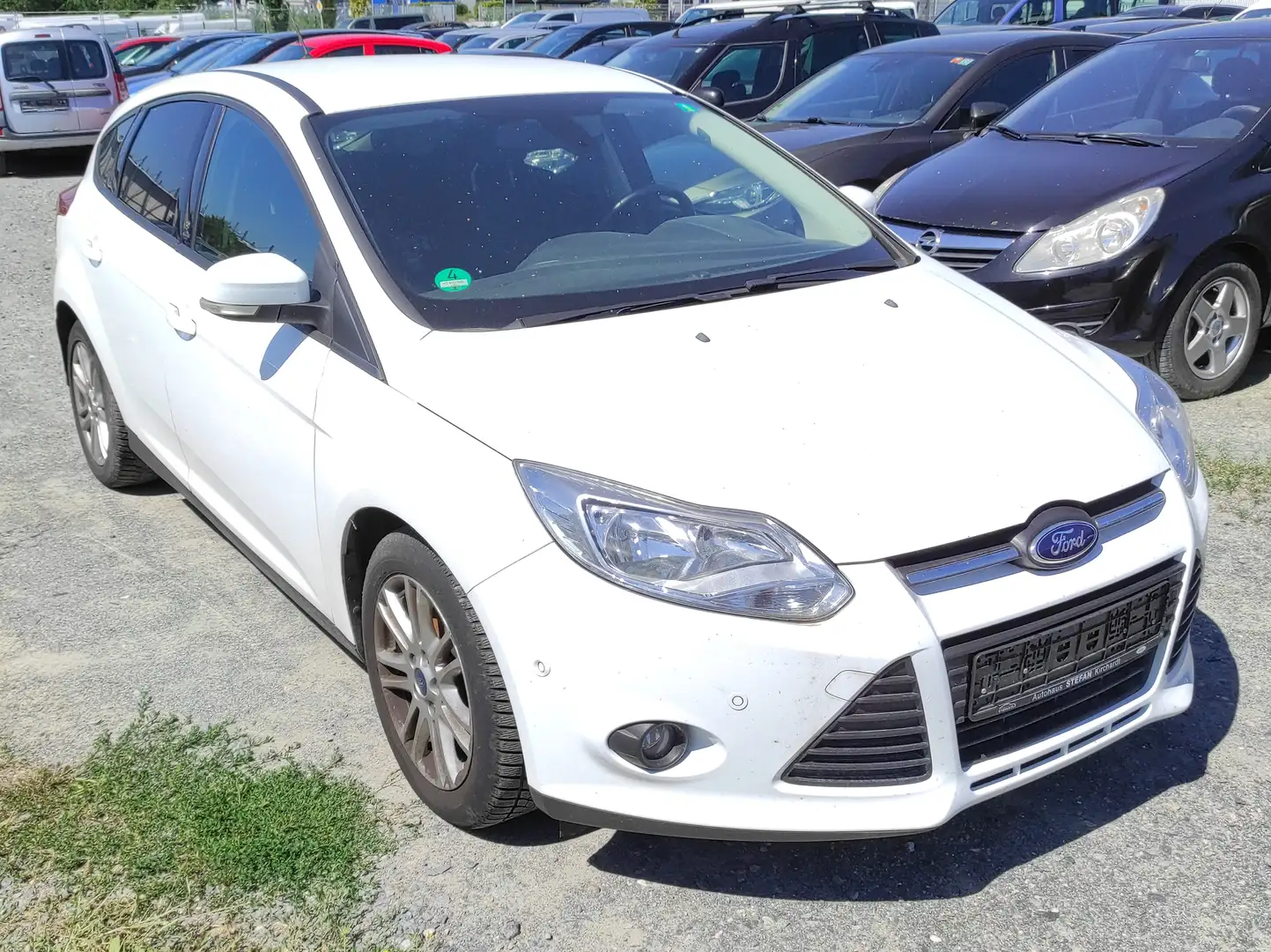 Ford Focus 1.0 KLIMAA EURO-5 BC TEMP SHZ 8XALU PDC START-STOP Weiß - 1