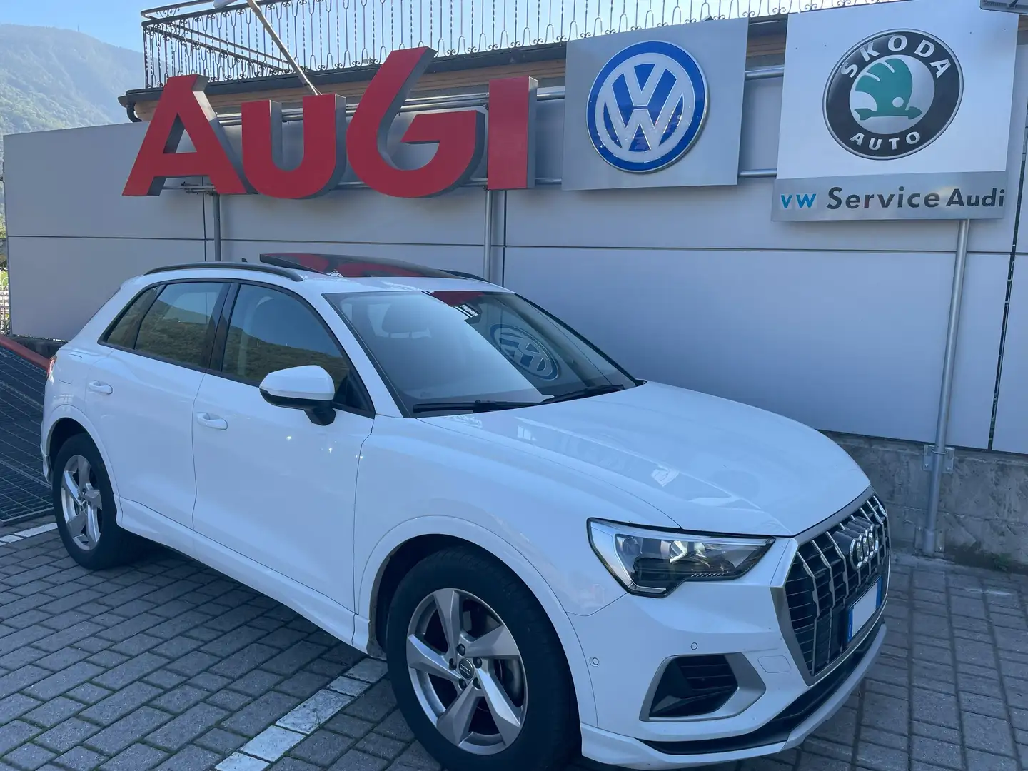 Audi Q3 35 QUATTRO Digit-Tetto Panorama 2.0 TDI Blanc - 1