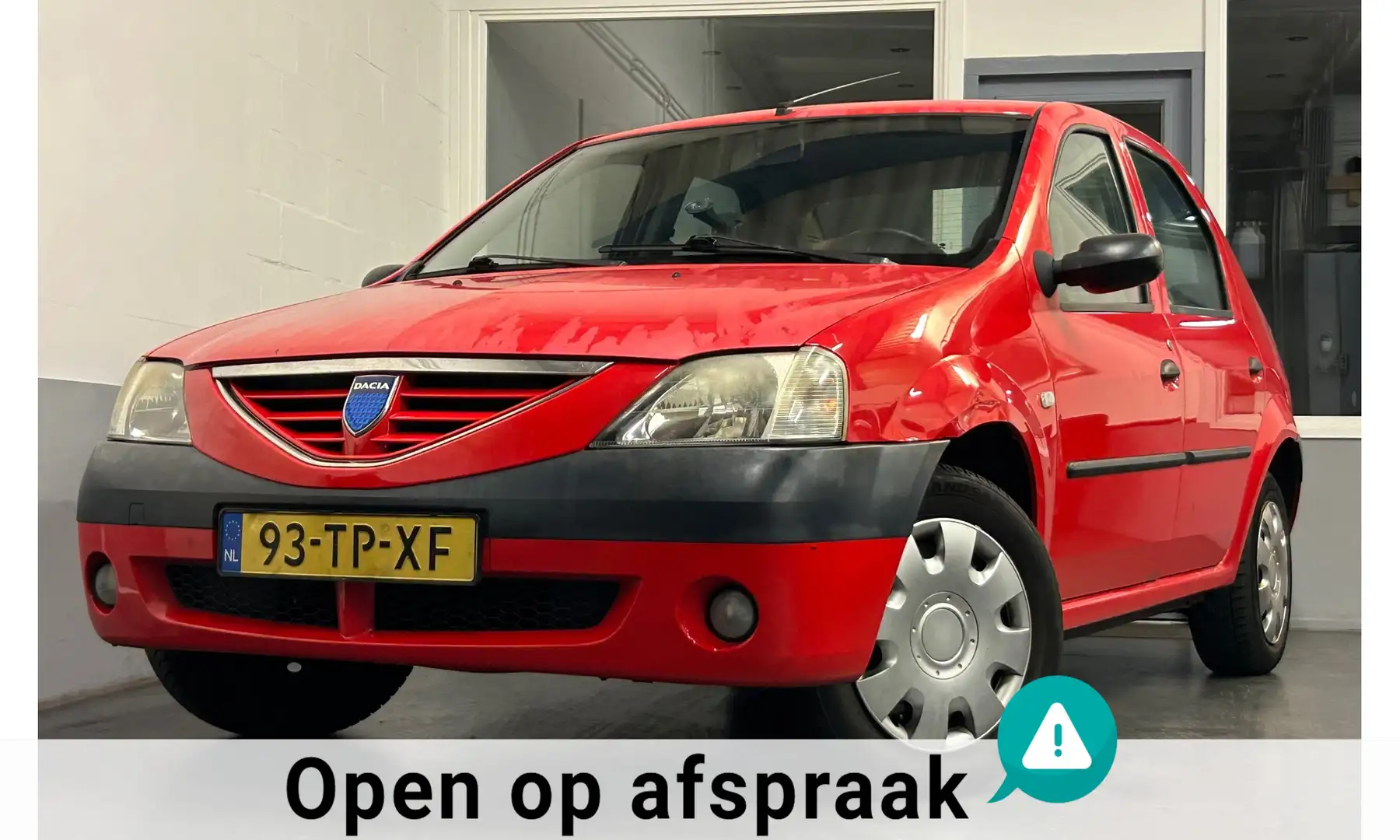 Dacia Logan 1.4 Lauréate|NAP|APK10-25|Airco|5deurs|Trekhaak Red - 1