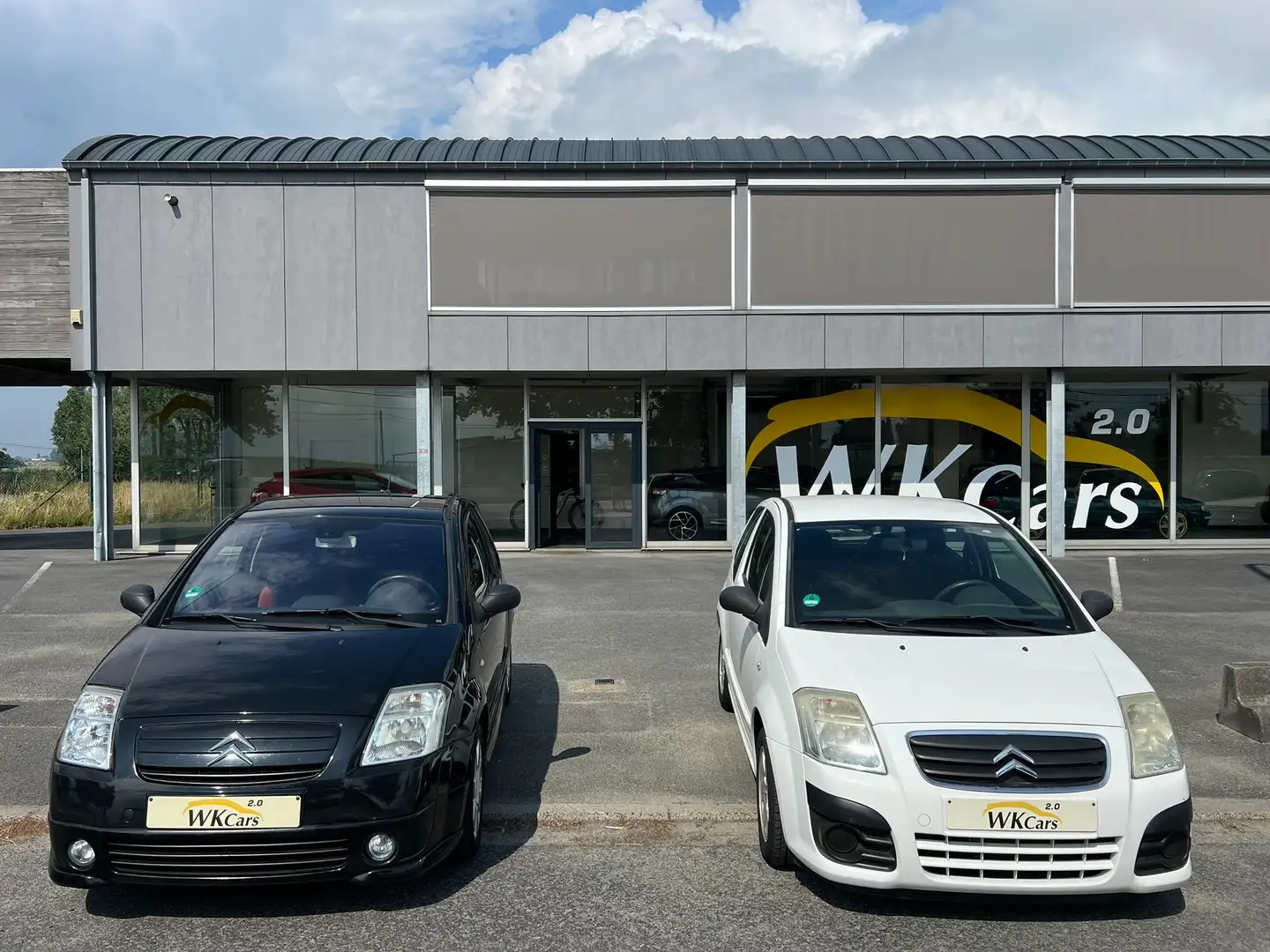Citroen C2 C2 1.1 Tonic//C2 VTR//2 stuks op stock Bílá - 1