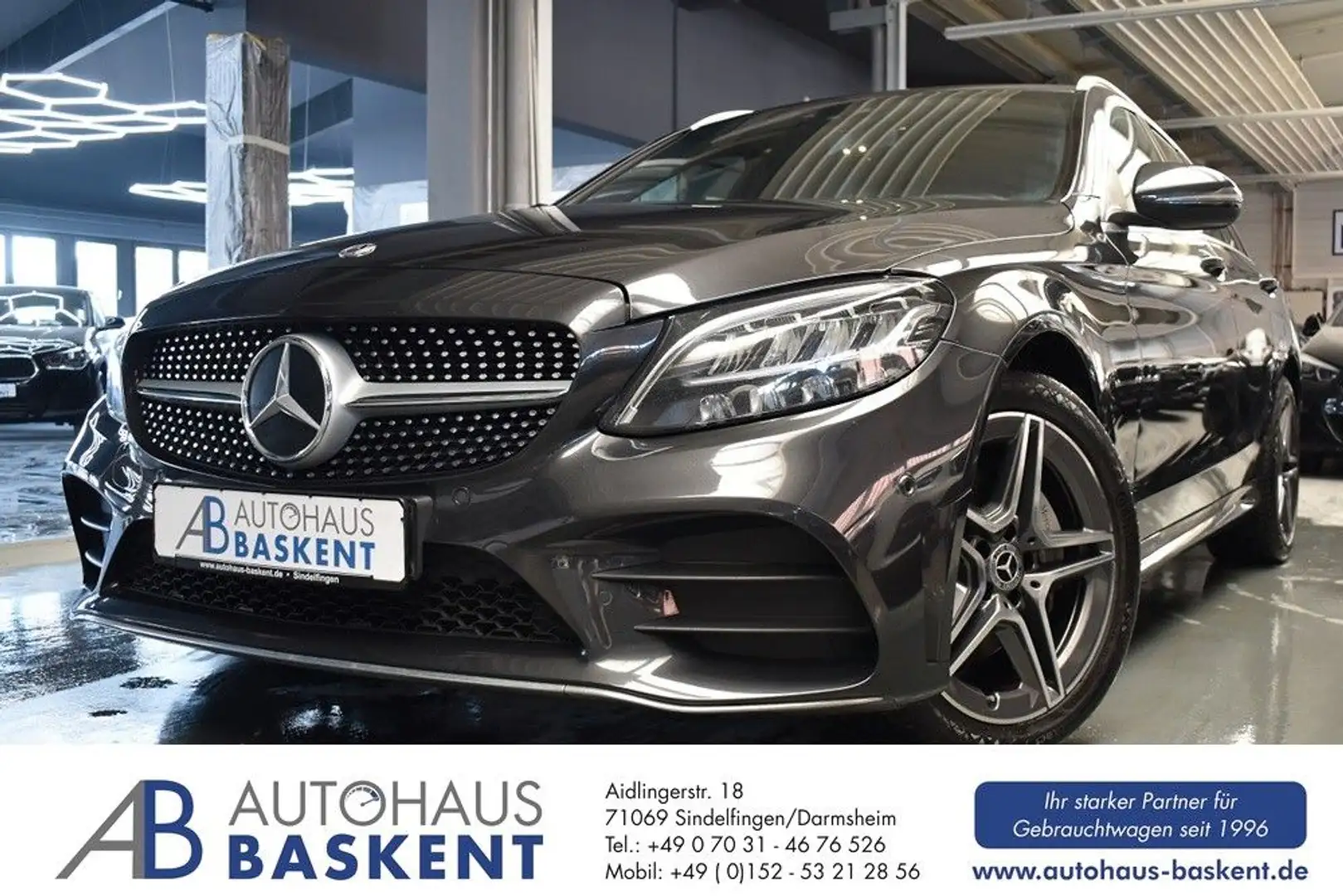 Mercedes-Benz C 220 T d 4Matic AMG LINE*LED*NAVI*SHZ*PDC* Grau - 1