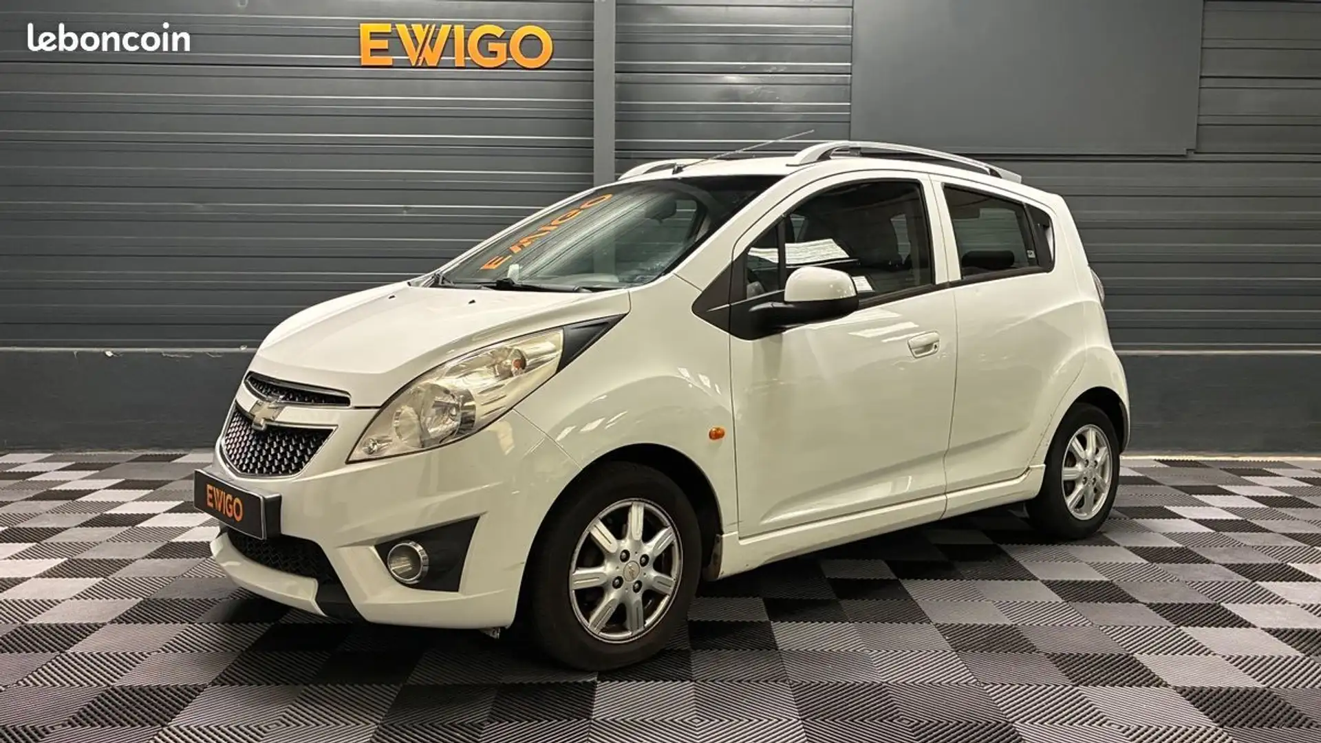 Chevrolet Spark 1.0 70 ls climatisation garantie 12 mois Blanco - 1