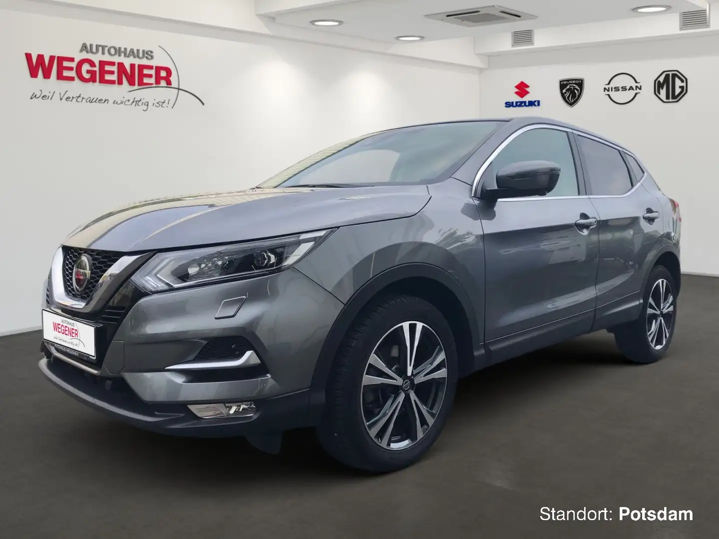 Nissan Qashqai QASHQAI N-CONNECTA 1.3 DIG-T 360 Kamera LED Navi Gris - 1