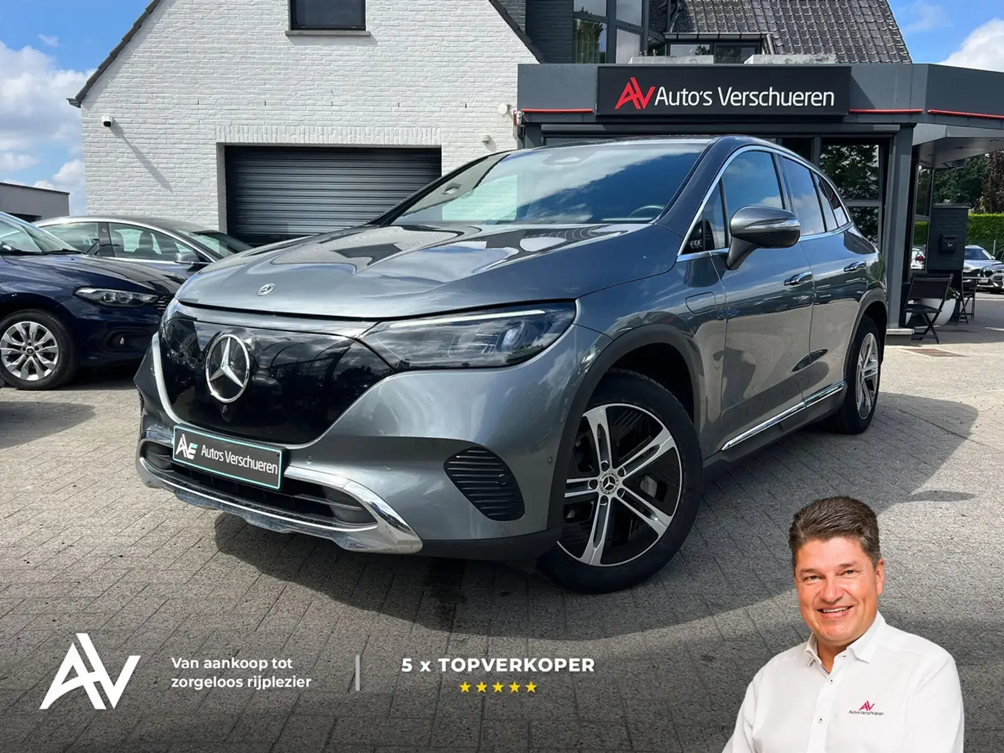 Mercedes-Benz EQE SUV 350+ Business Line ** Trekhaak | Memory | Distr... Сірий - 1