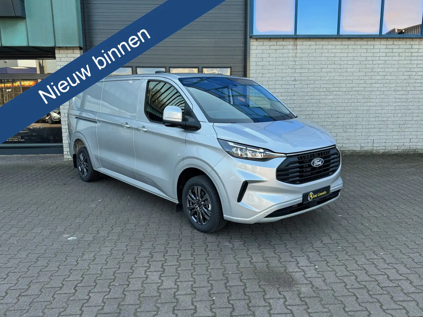 Ford Transit Custom 320 L2 Limited BPM vrij Stoel + Stoel 170 PK 360° Argent - 1