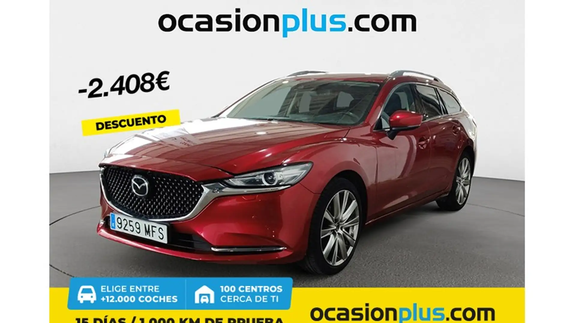 Mazda 6 Wagon 2.0 Skyactiv-G Exclusive-Line 165 Rojo - 1