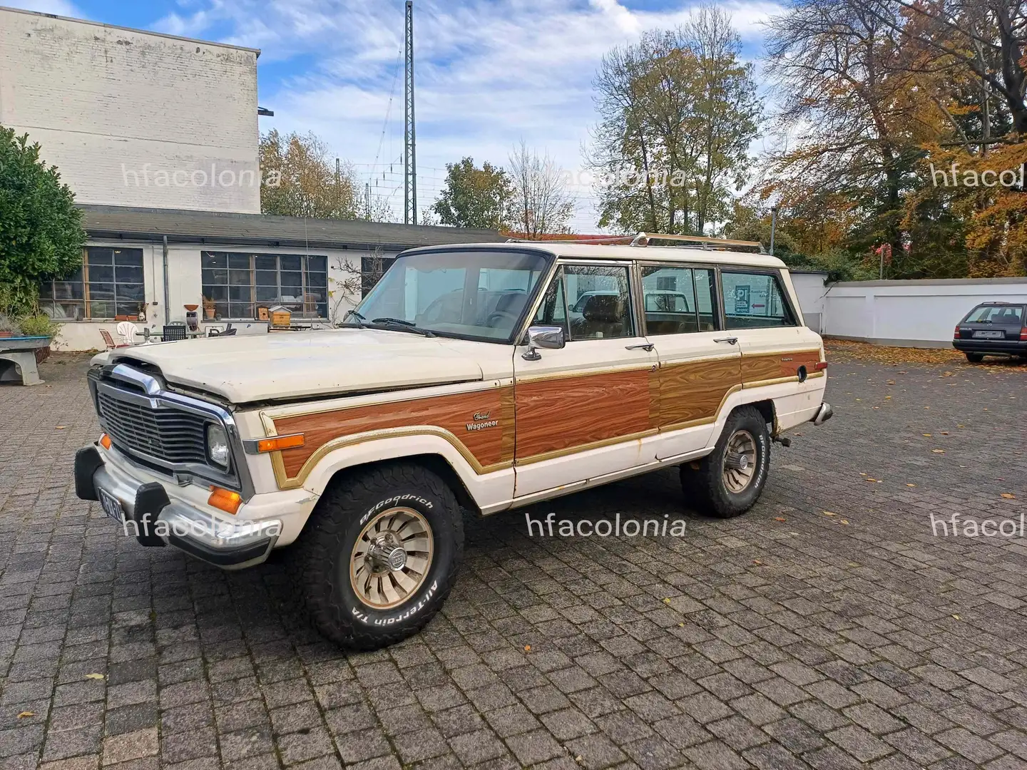 Jeep Wagoneer Gretas Alptraum zum restaurieren Weiß - 1