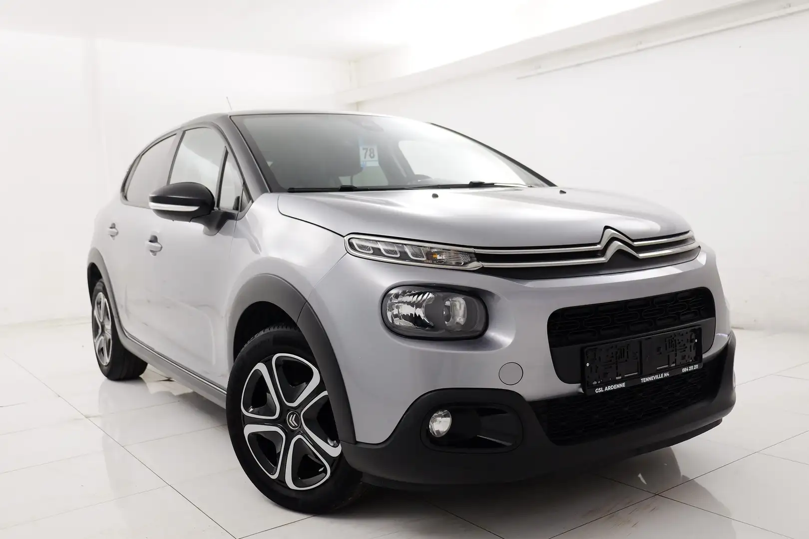 Citroen C3 C3 1.2i # GPS, TEL, CLIM AUTO, BLUETOOTH # Grigio - 1