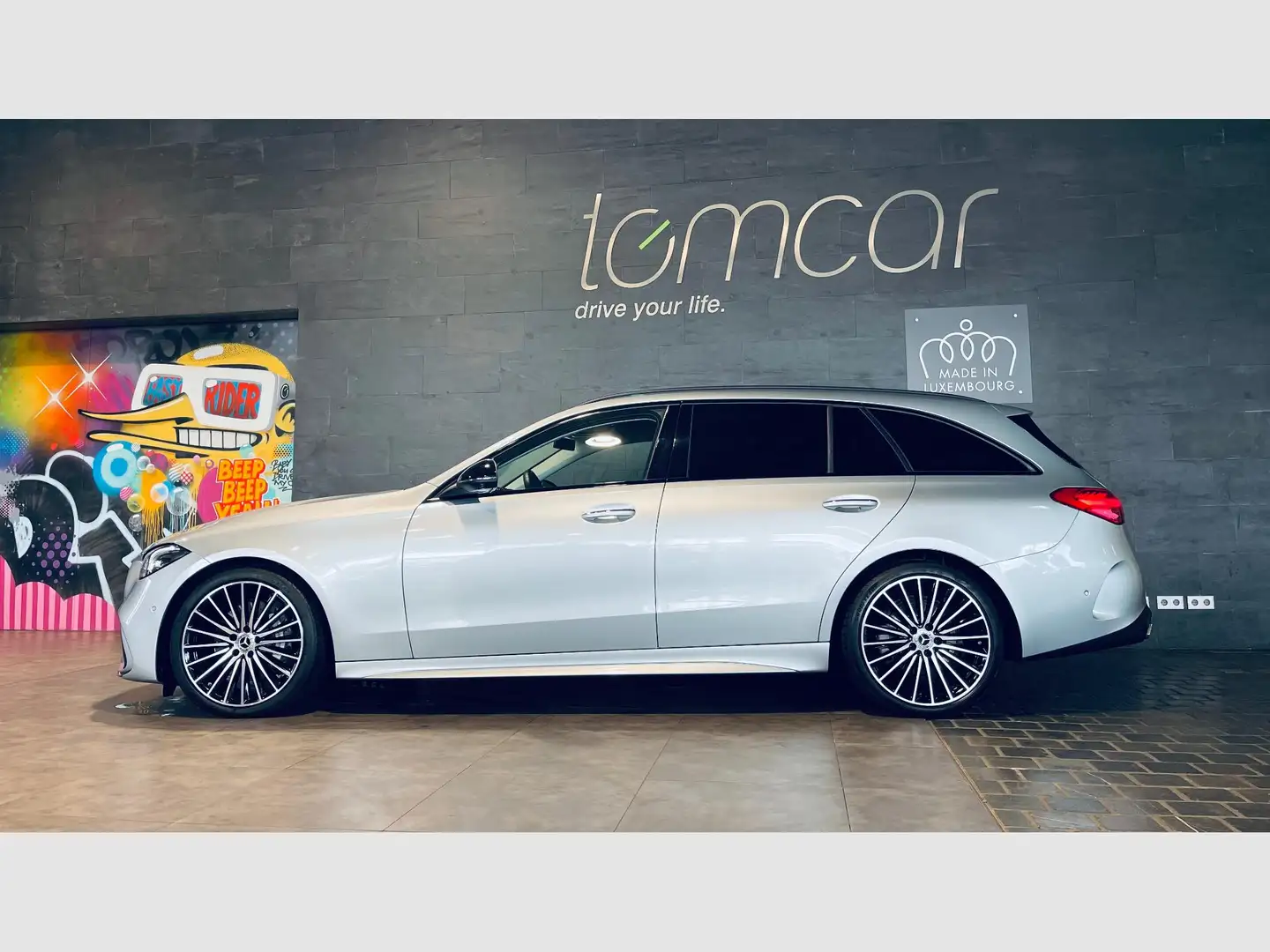 Mercedes-Benz C 220 C 220d T-Modell AMG-Line 9G-Tronic Gris - 1