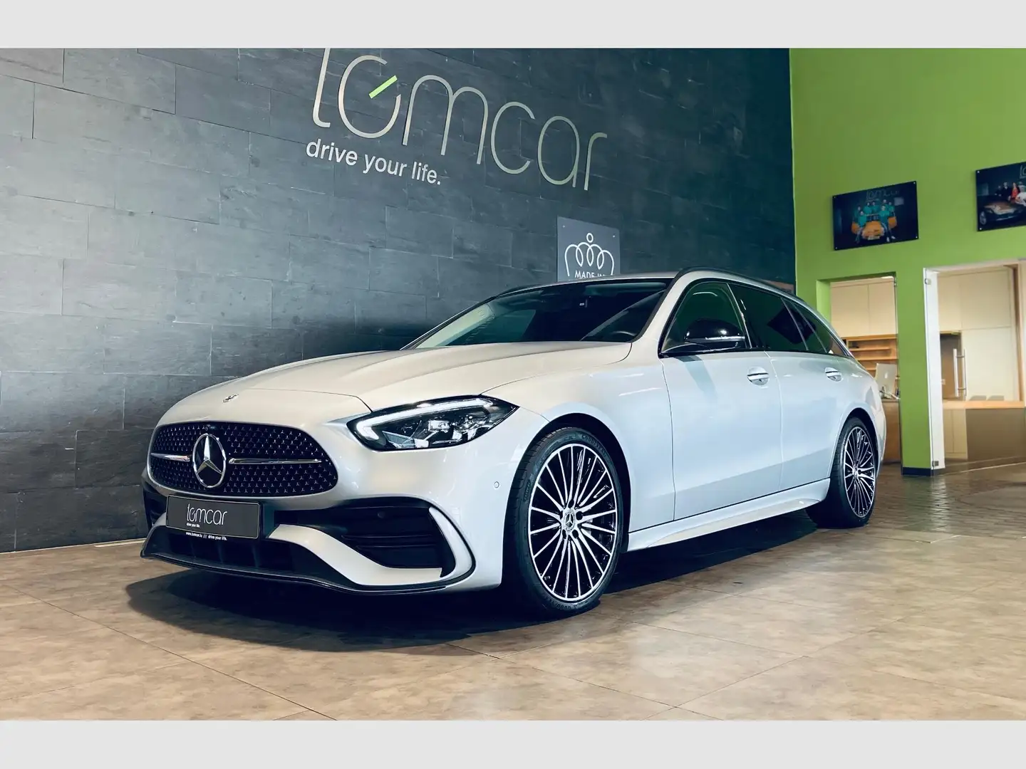 Mercedes-Benz C 220 C 220d T-Modell AMG-Line 9G-Tronic Gris - 2