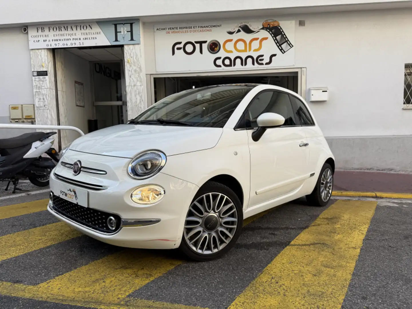 Fiat 500e 1.2 8V 69CH ECO PACK LOUNGE Beyaz - 1