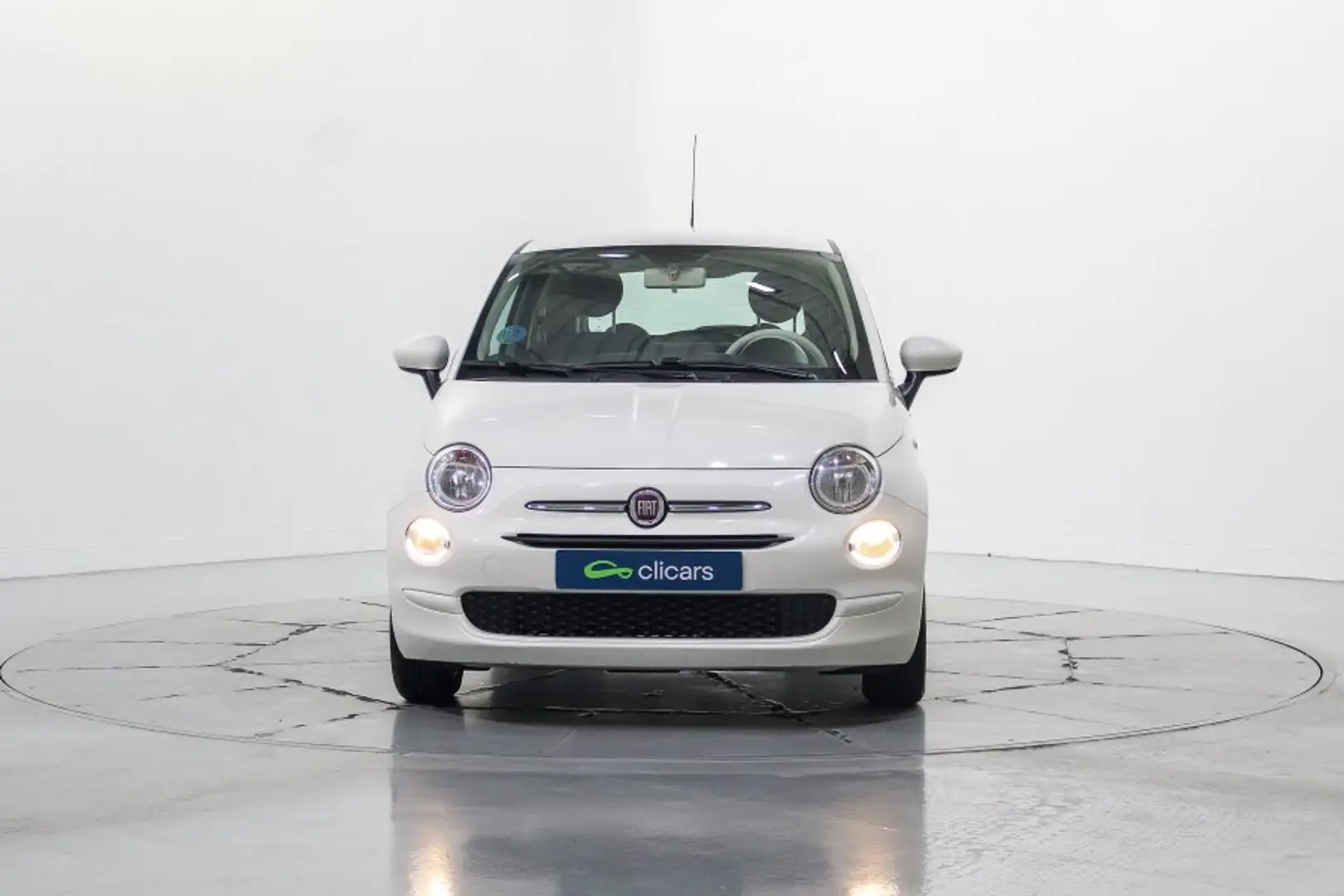 Fiat 500 1.0 Hybrid Cult 52kW Blanc - 2