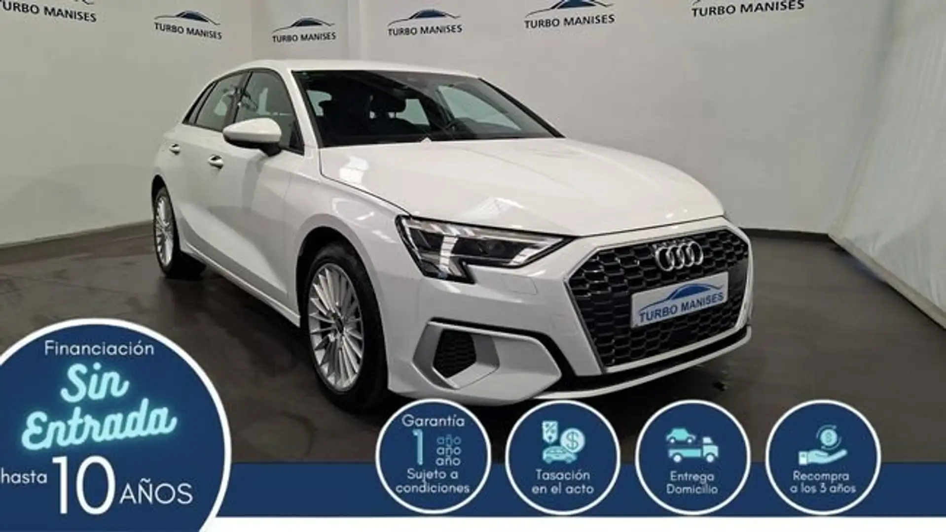 Audi A3 Sportback 35 TDI 110kW (150CV) S tronic Blanco - 1
