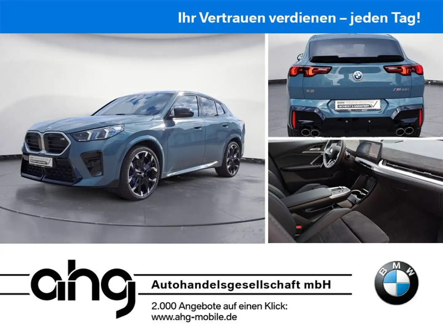 BMW X2 M35i xDrive HeadUp Innovations Paket Grün - 1