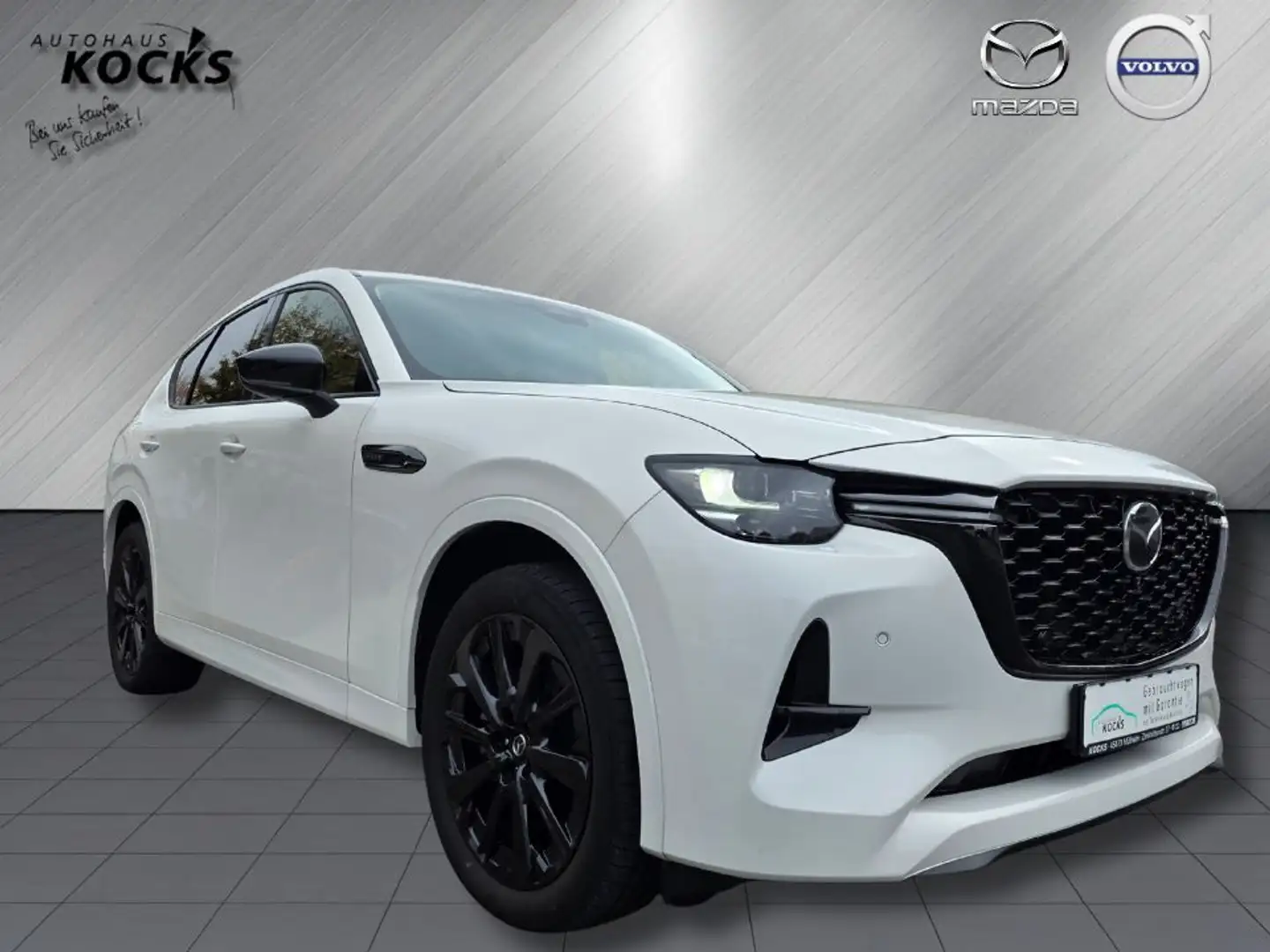 Mazda CX-60 2.5L e-Skyactiv PHEV Homura Hybrid AWD alle Pakete Blanc - 1