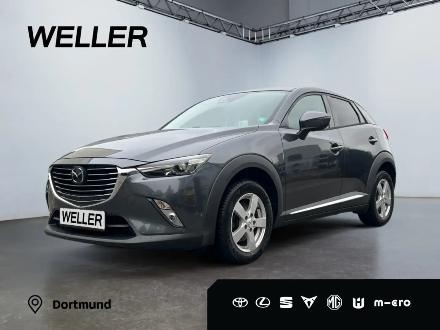 Mazda CX-3 SKYACTIV-G 150 AWD Sports-Line *LED*HUD*ACC* Gris - 1