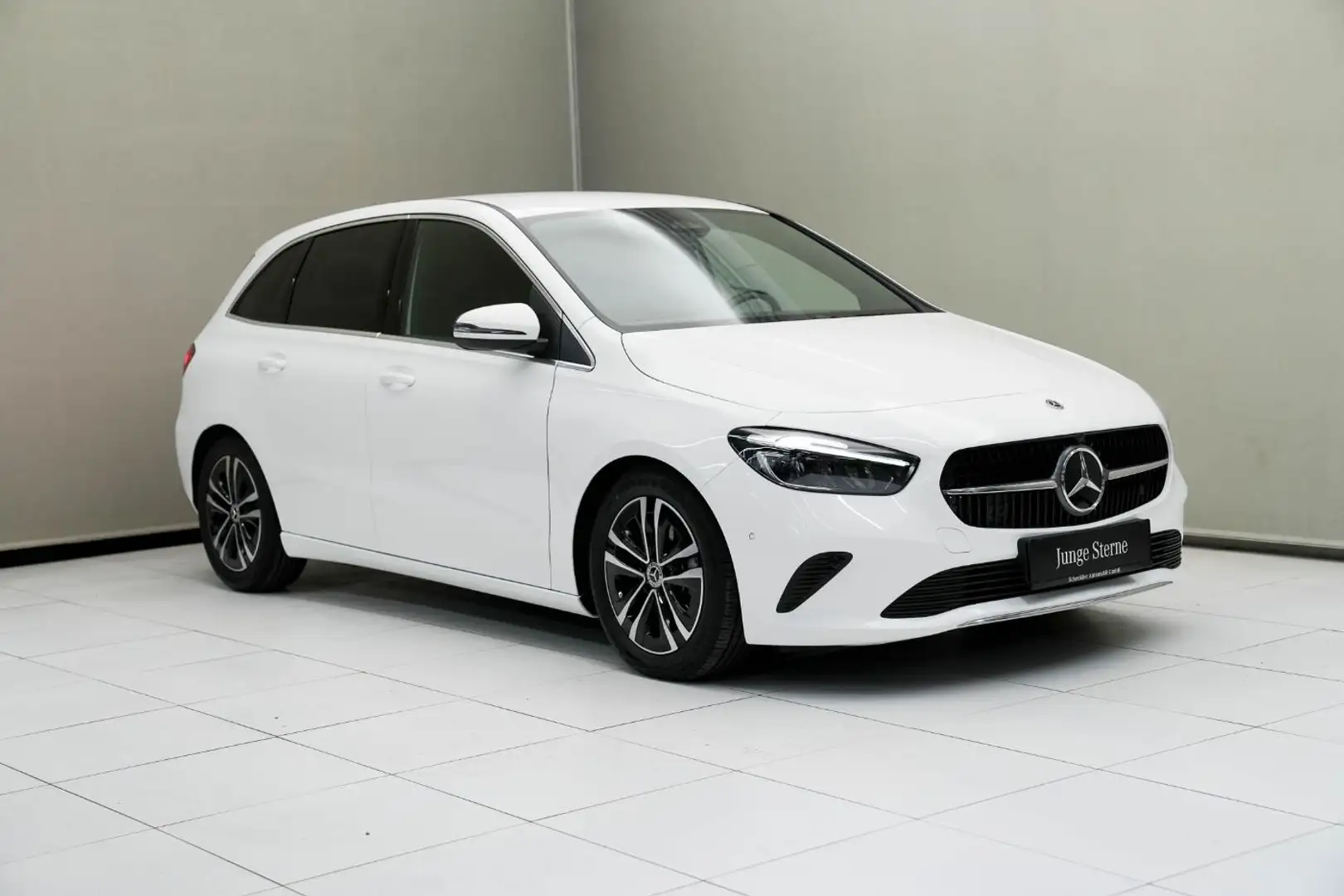 Mercedes-Benz B 200 d Navi KAM ParkAss. SpurH LM KlimaA FLA Weiß - 2