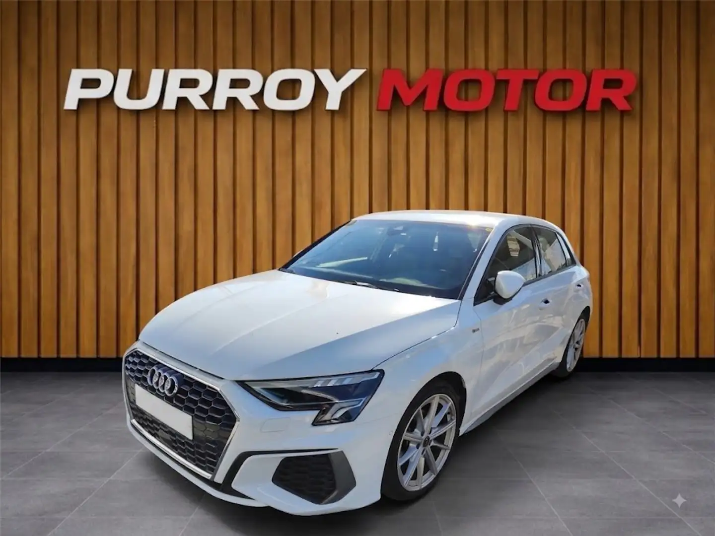 Audi A3 Sportback 35 TFSI S line S tronic Blanco - 1