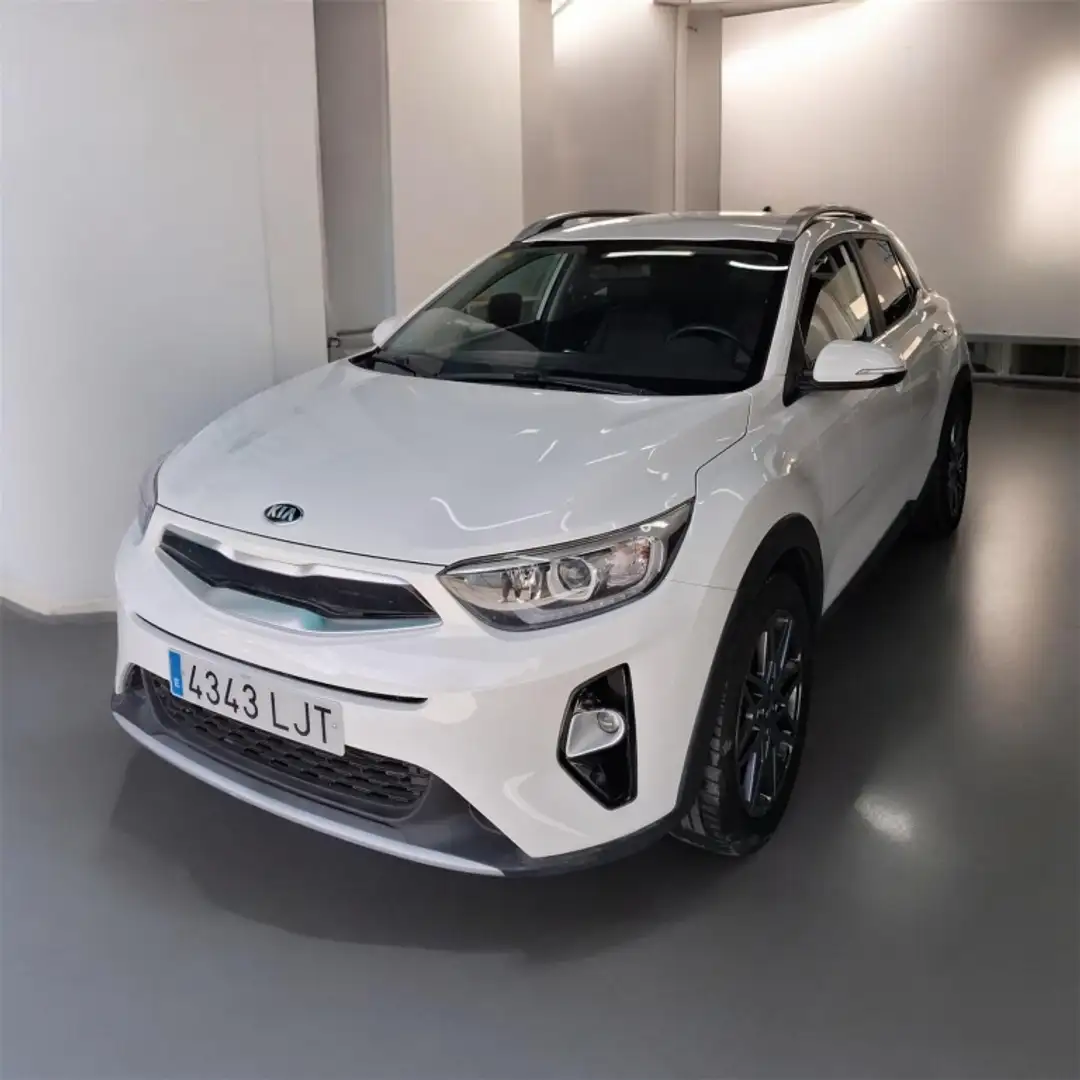 Kia Stonic 1.0 T-GDi Eco-Dynamic Black Edition 100 Weiß - 1