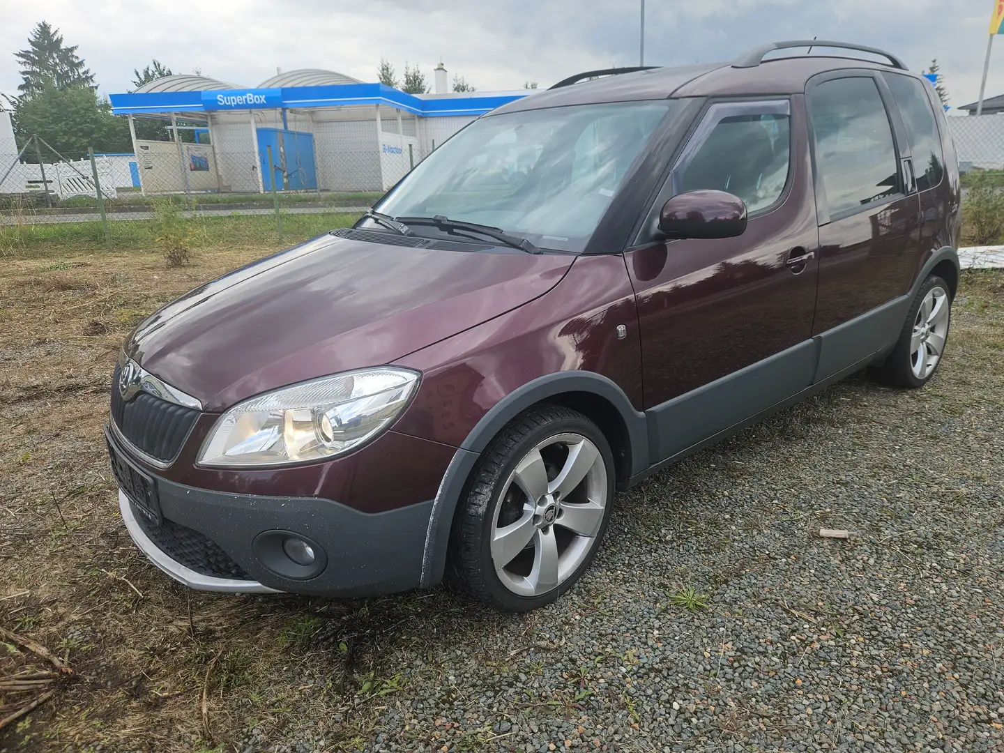 Skoda Roomster 1.2 TSI Scout neue TÜV Rot - 1
