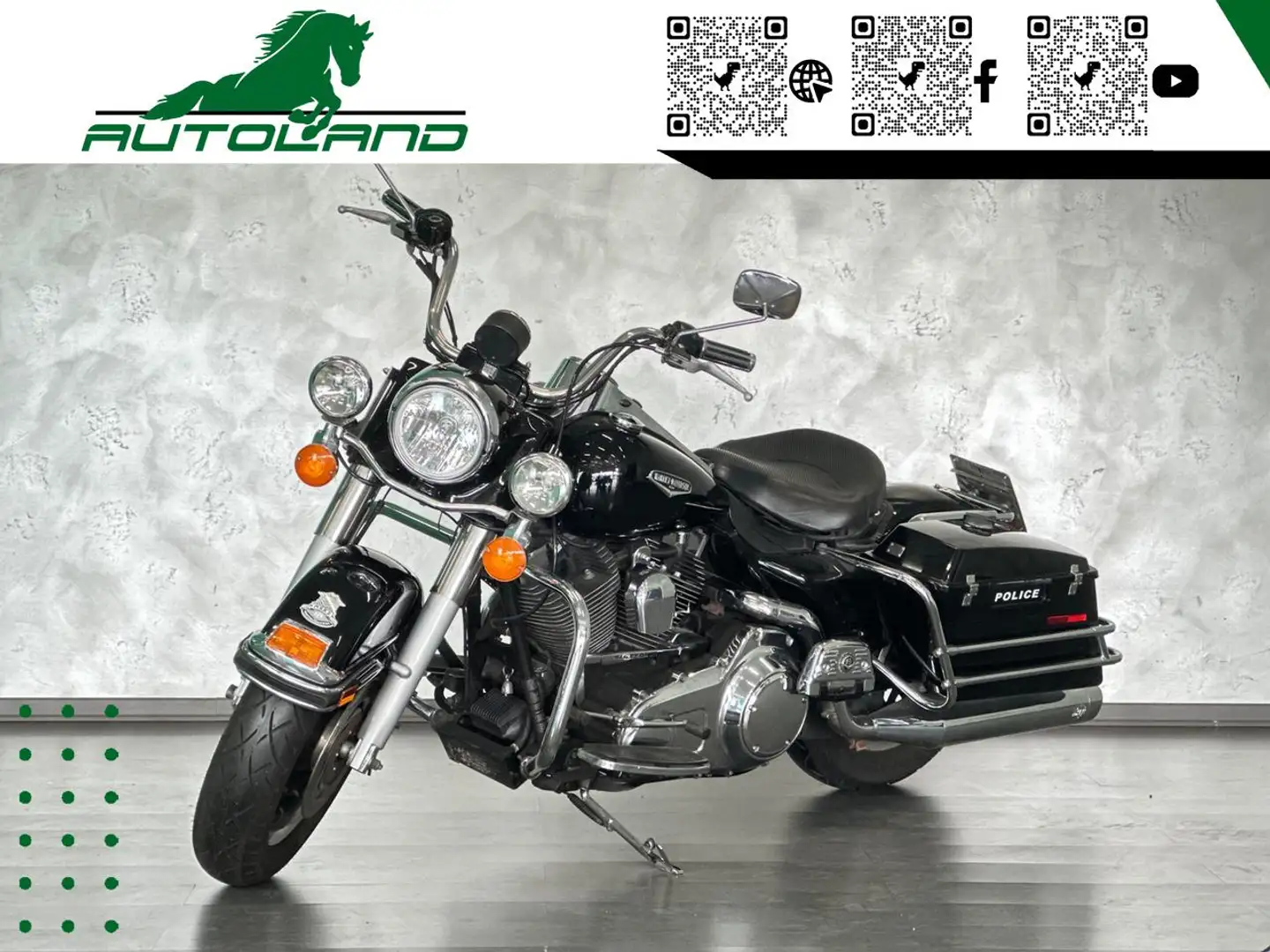 Harley-Davidson Road King CVO Versione POLICE Miami 1690cc Scarico Sosp Pneu Negru - 1