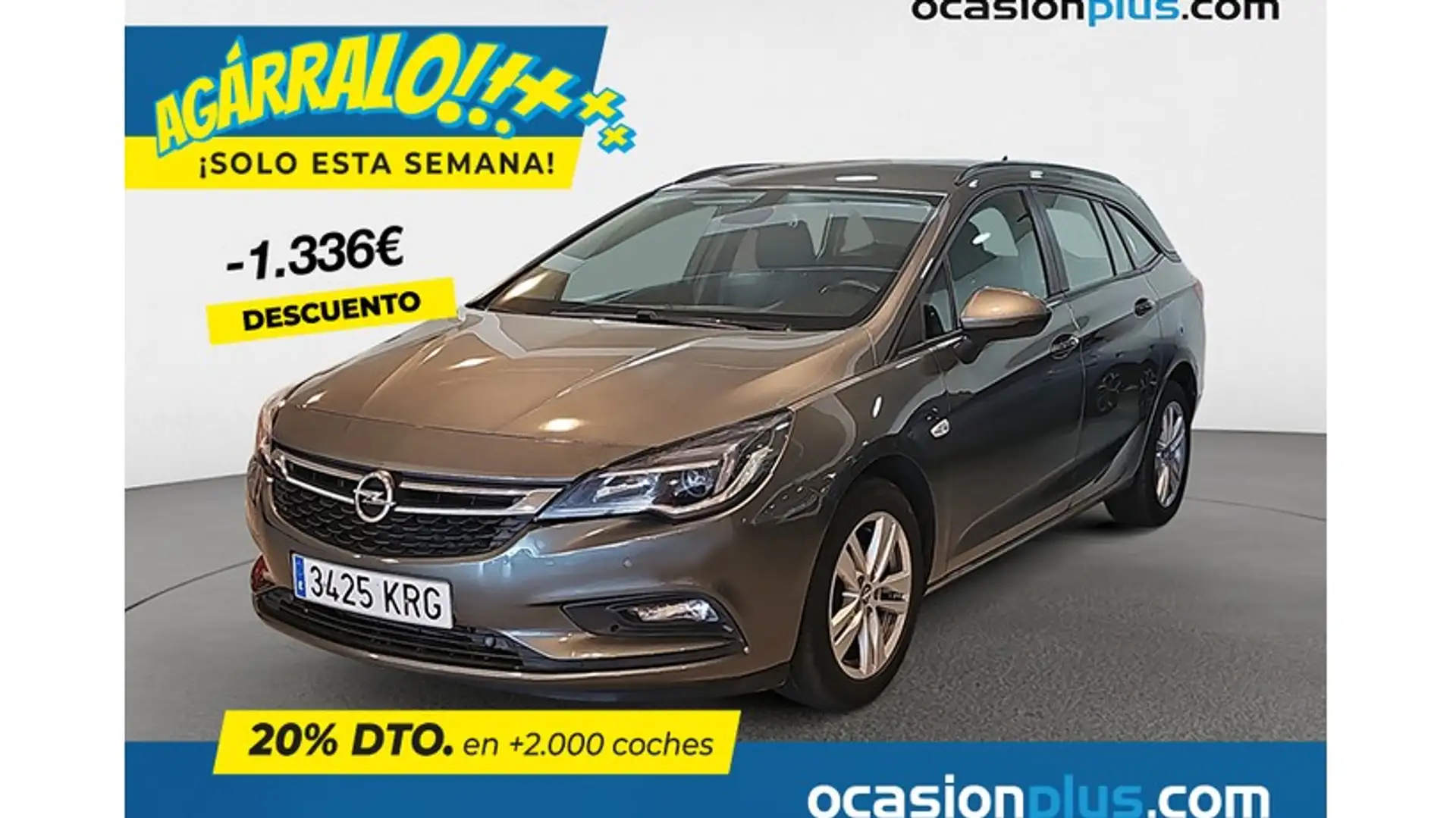 Opel Astra ST 1.4T S/S Innovation 150 Aut. Gris - 1