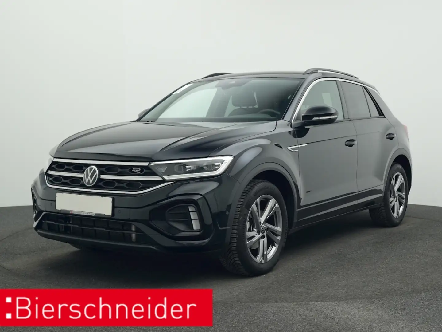 Volkswagen T-Roc 1.5 TSI DSG RLine LED+ NAVI 3-J-GAR AHK PARKLENK A Schwarz - 1
