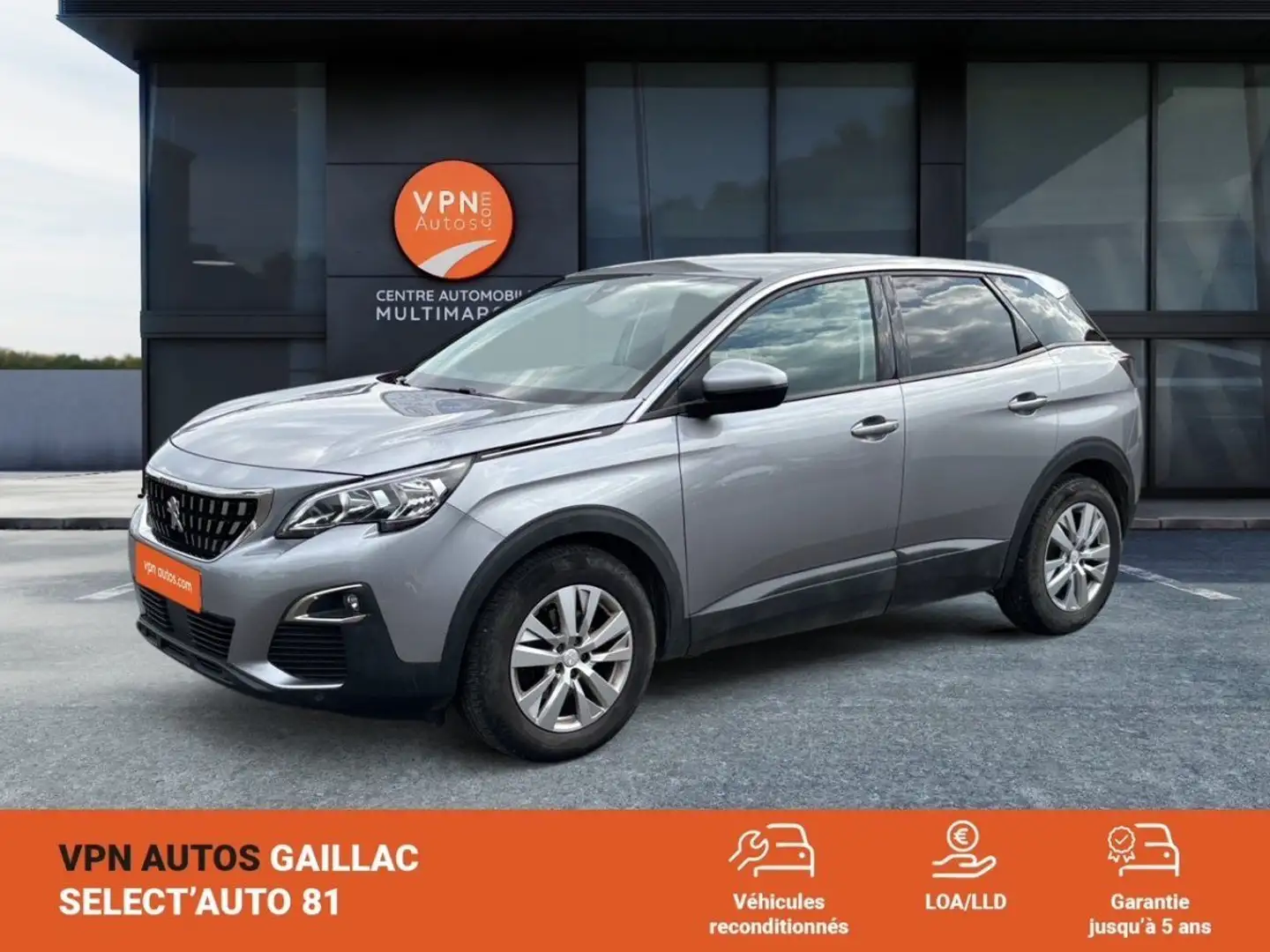 Peugeot 3008 BUSINESS BlueHDi 130ch S&S BVM6 Active Business Gris - 1
