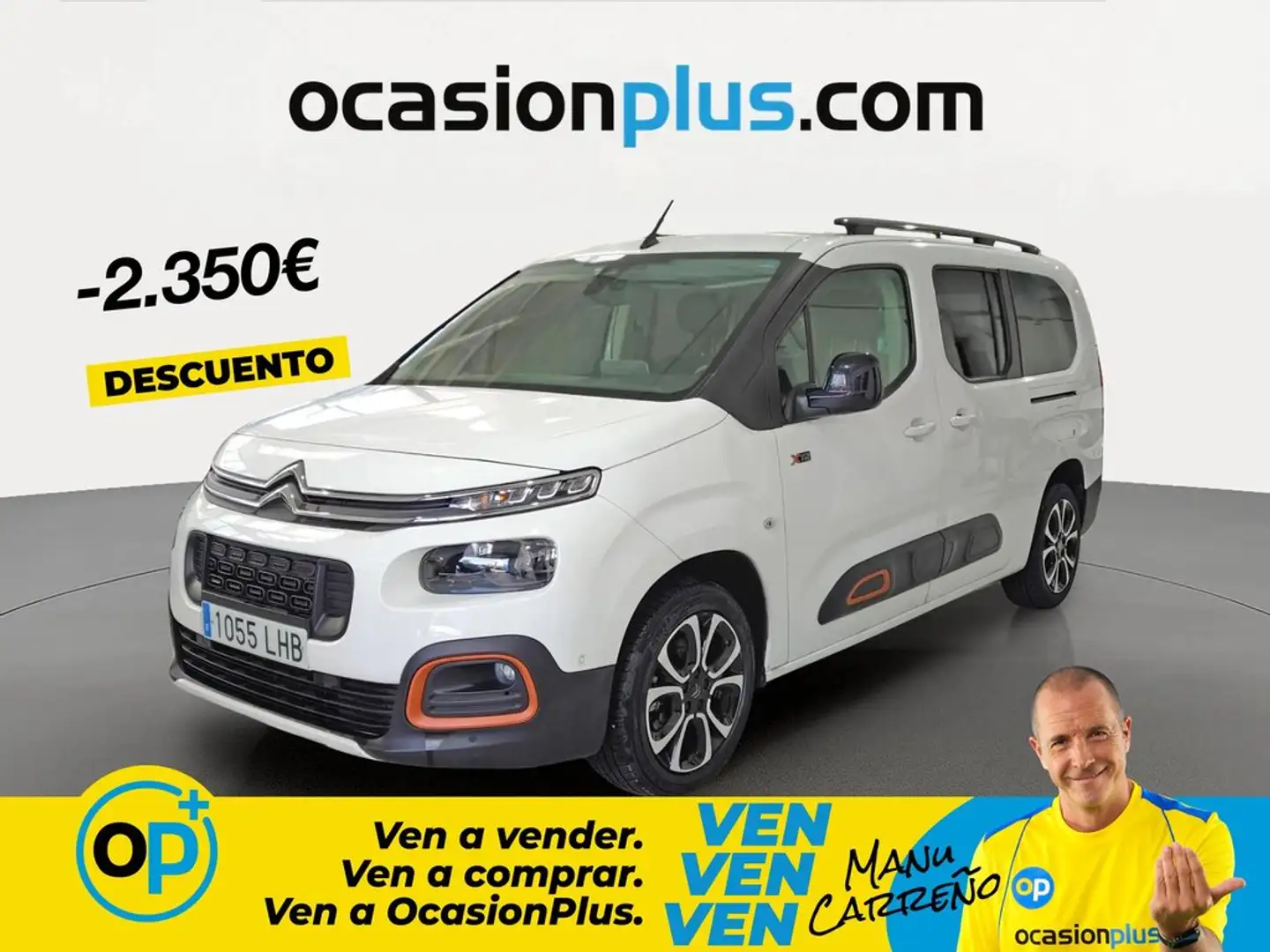 Citroen Berlingo BlueHDi S&S Talla XL Shine 130 Blanco - 1