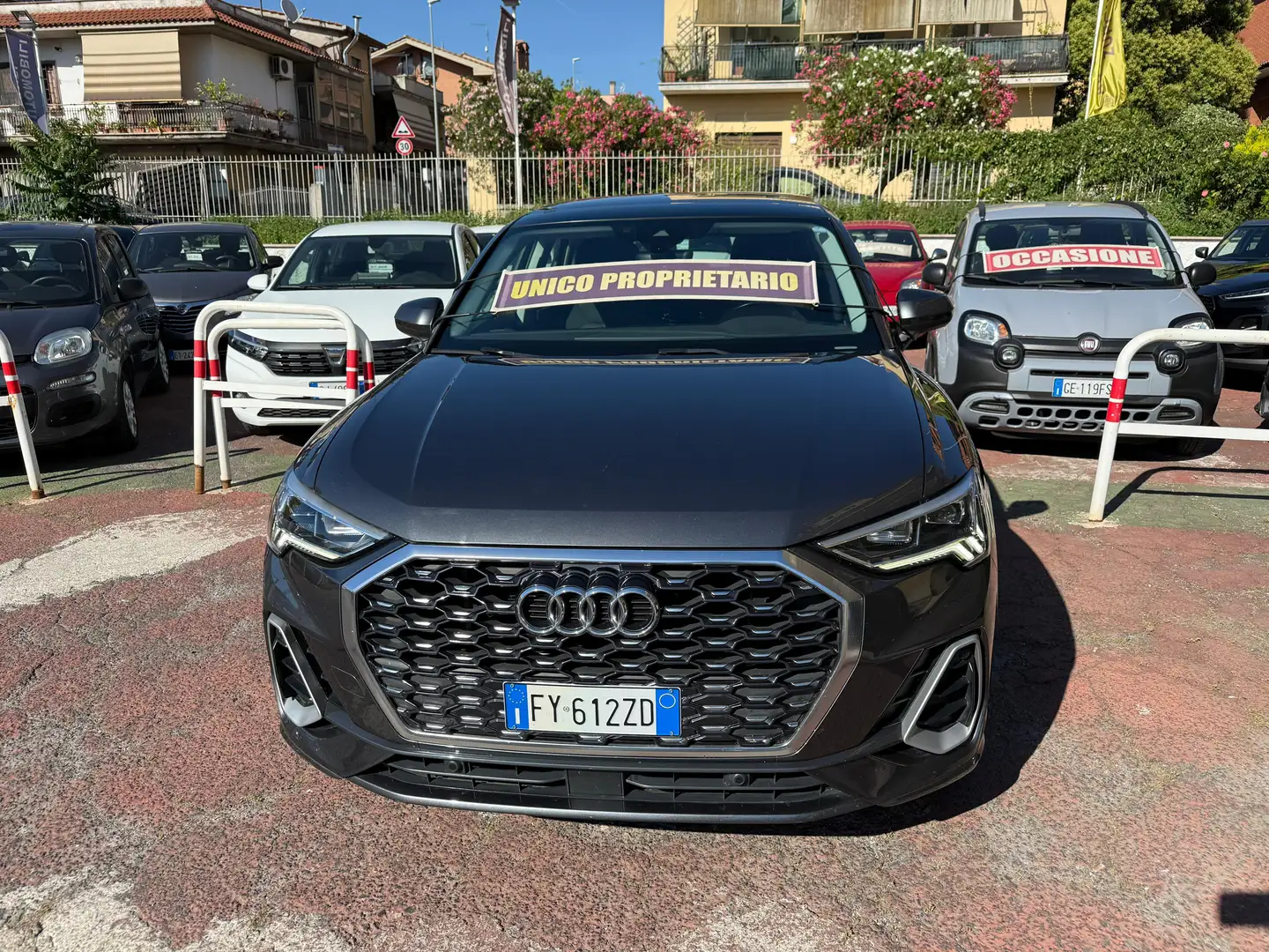 Audi Q3 35 TDI SPORTBACK S-LINE *UNICO PROPRIETARIO* Grigio - 2