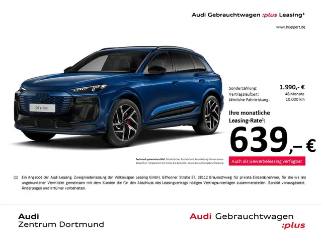 Audi Q6 e-tron quattro S LINE BLACKPAK TECHPRO PANO