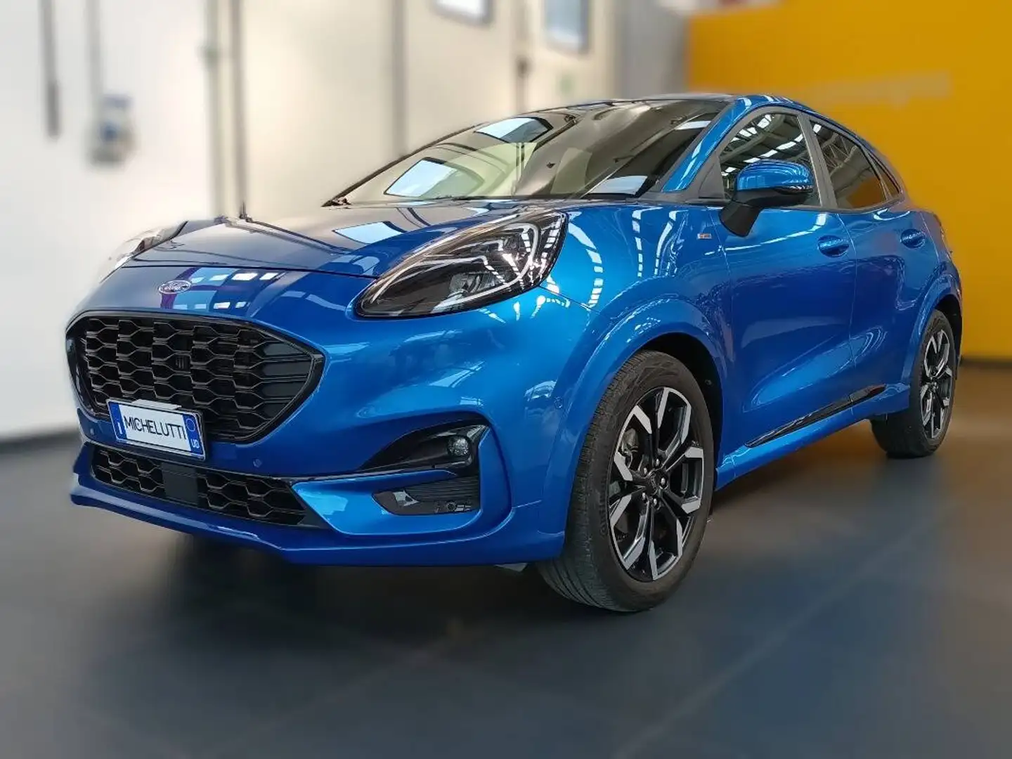Ford Puma 125 cv Ibrida ST-LineX auto Blu/Azzurro - 1