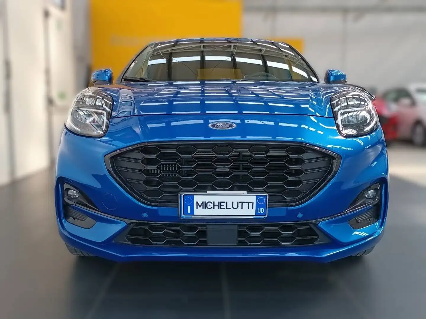 Ford Puma 125 cv Ibrida ST-LineX auto Blu/Azzurro - 2