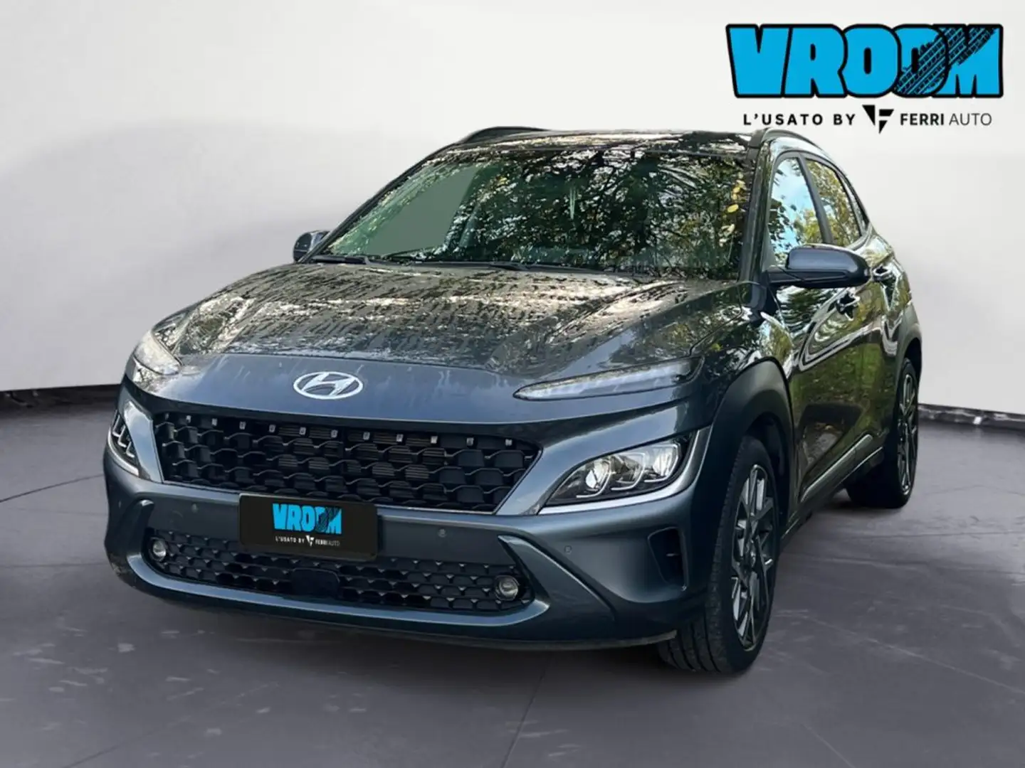 Hyundai KONA HEV 1.6 DCT XLine Gris - 1