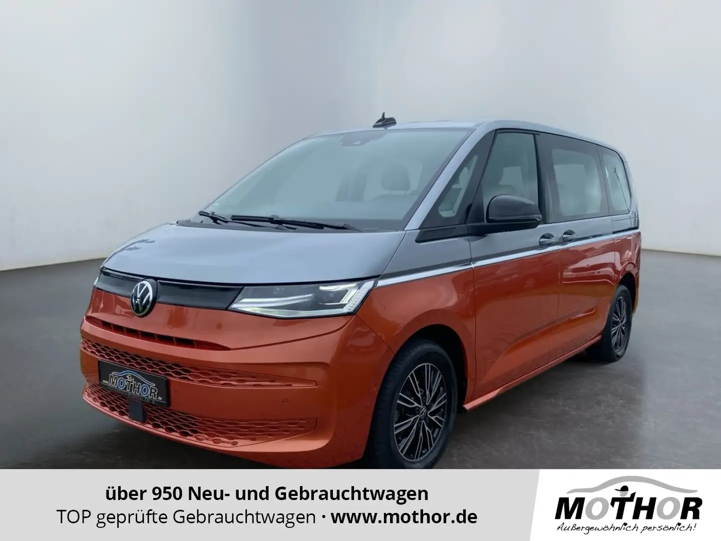 Volkswagen T7 Multivan 2.0 TDI TEMP KAM PDC NAV AHK LED Arancione - 1